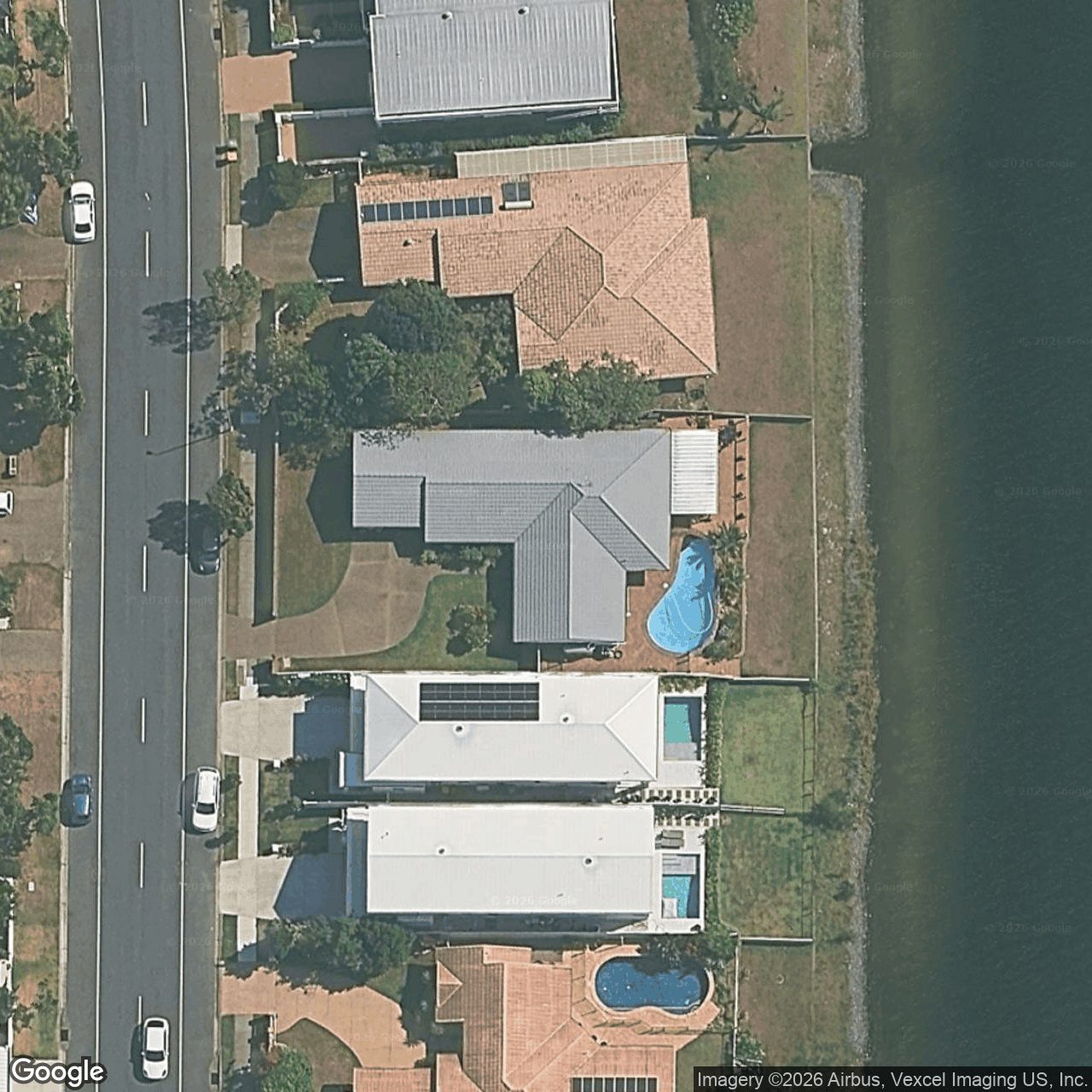 Aerial view of 86 Dunlin Drive, Burleigh Waters QLD 4220