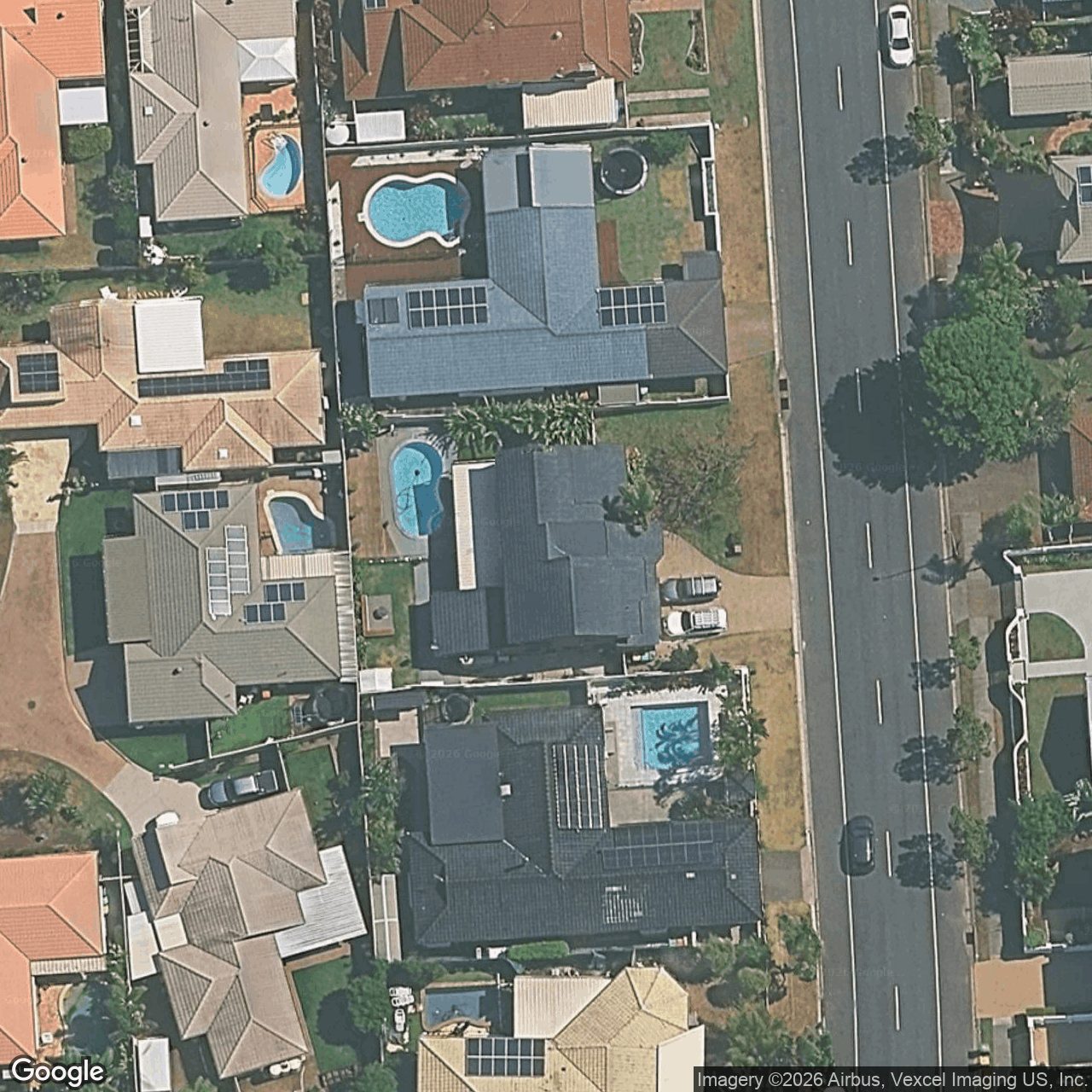 Aerial view of 59 Dunlin Drive, Burleigh Waters QLD 4220