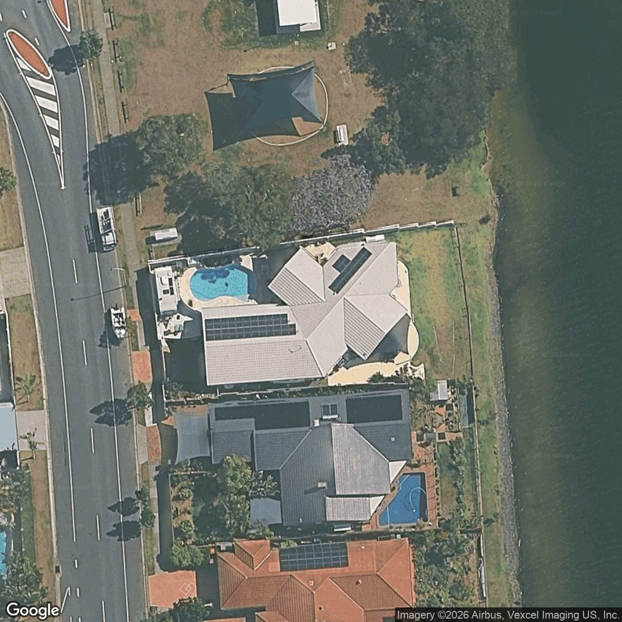 Aerial view of 68 Dunlin Drive, Burleigh Waters QLD 4220