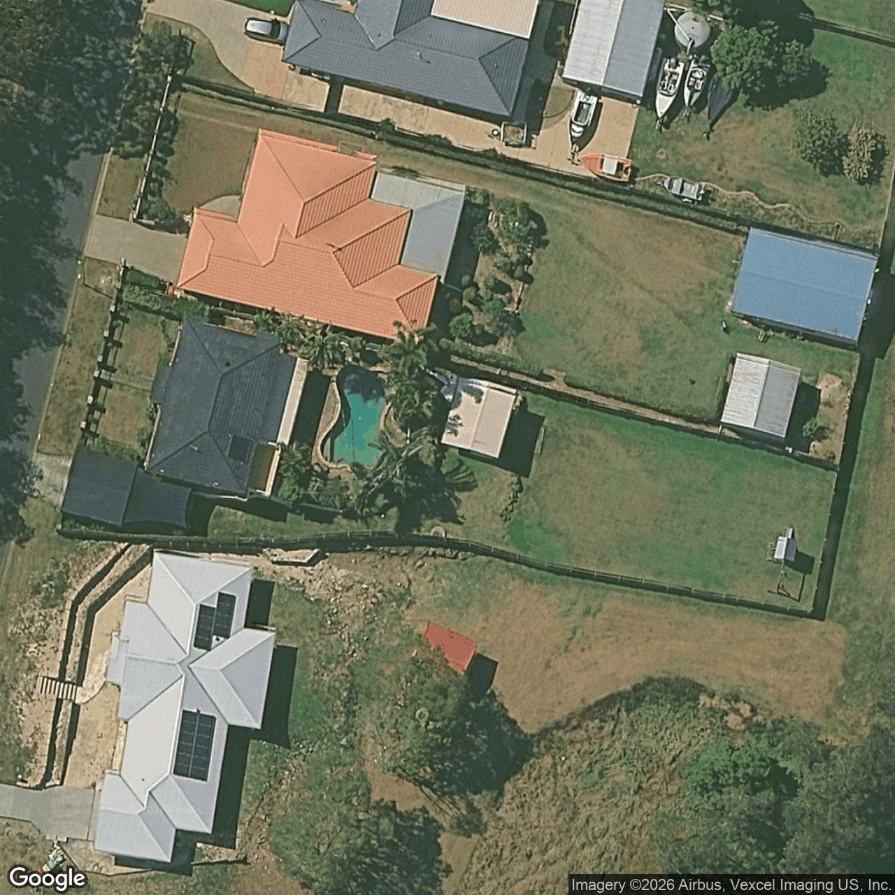Aerial view of 54 Bradstone Road, Carrara QLD 4211