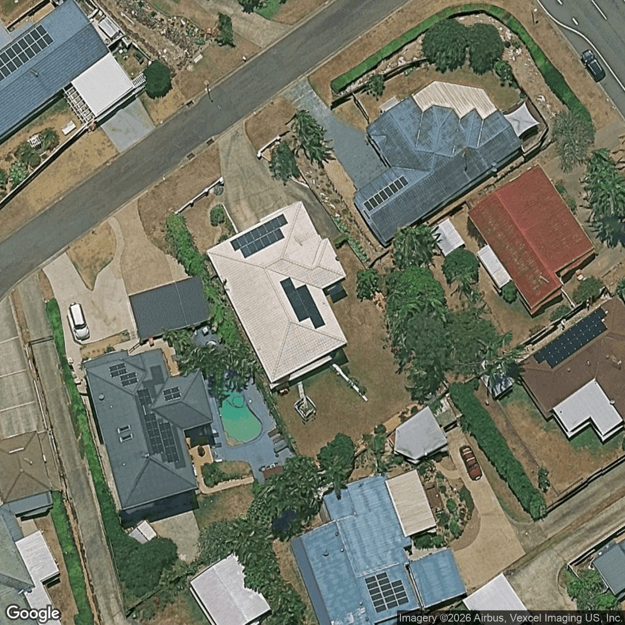 Aerial view of 41 Ryfield Road, Carrara QLD 4211