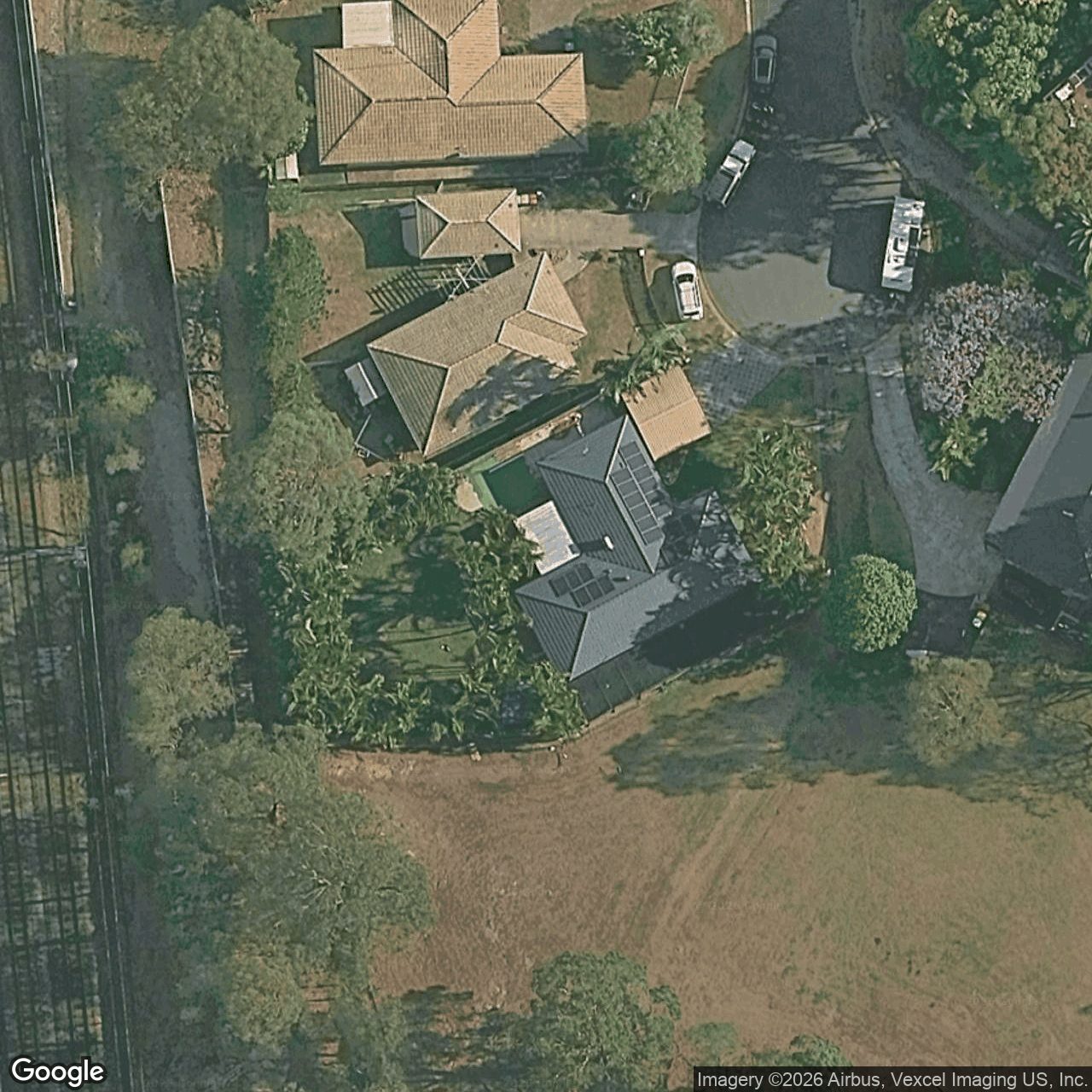 Aerial view of 35 Dawnann Court, Carrara QLD 4211
