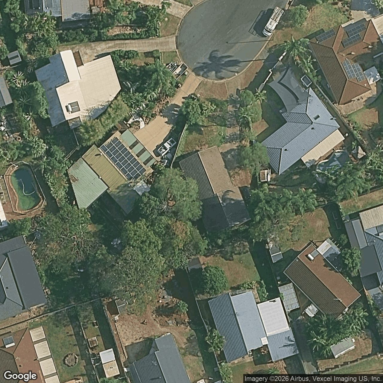 Aerial view of 31 Jancoon Court, Carrara QLD 4211