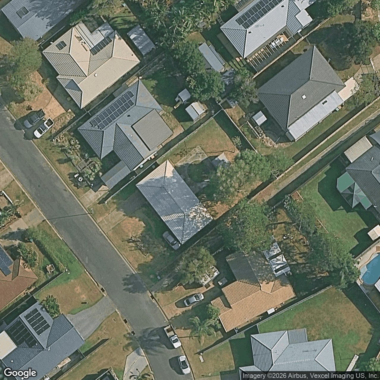 Aerial view of 24 Jancoon Court, Carrara QLD 4211
