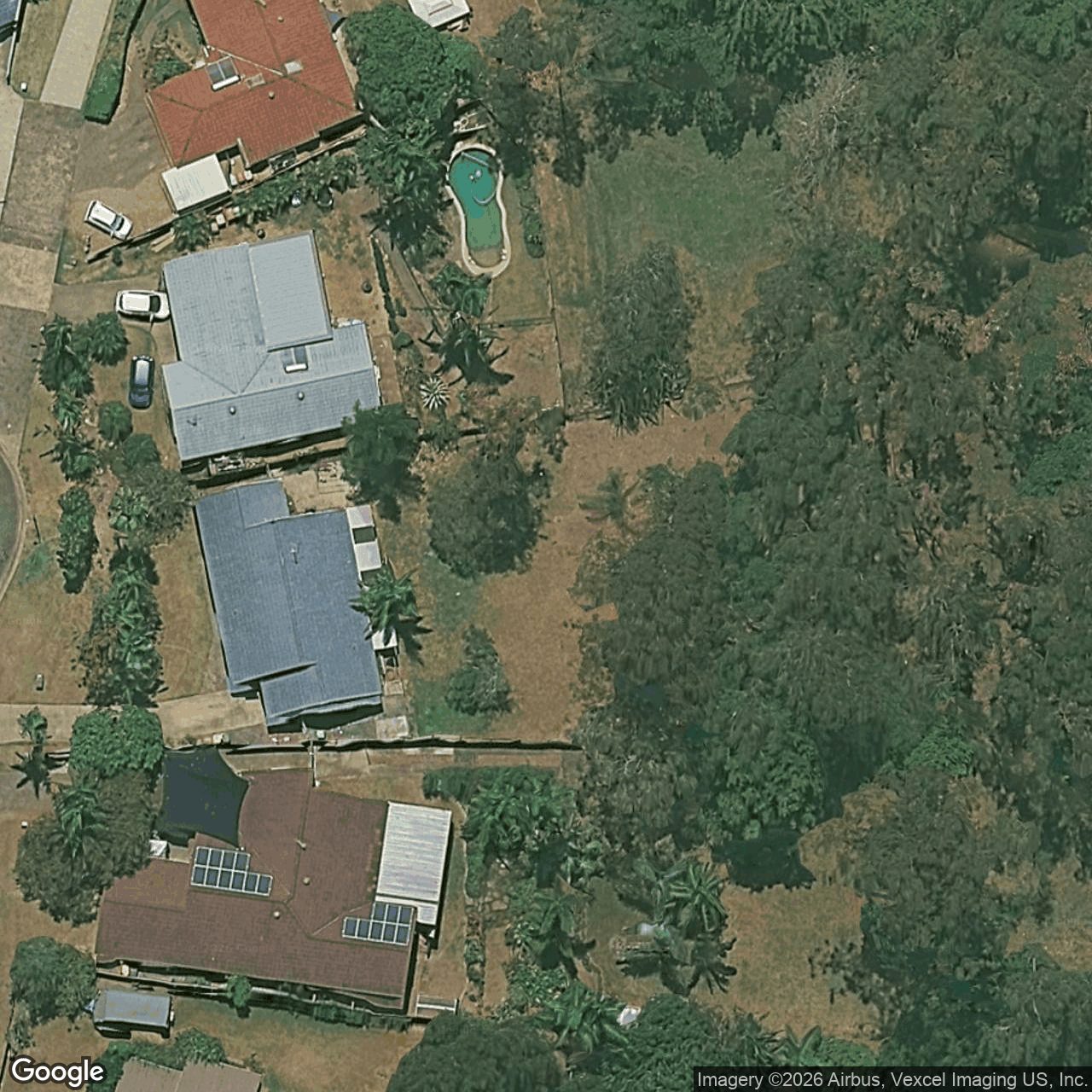 Aerial view of 31 Haddon Court, Carrara QLD 4211