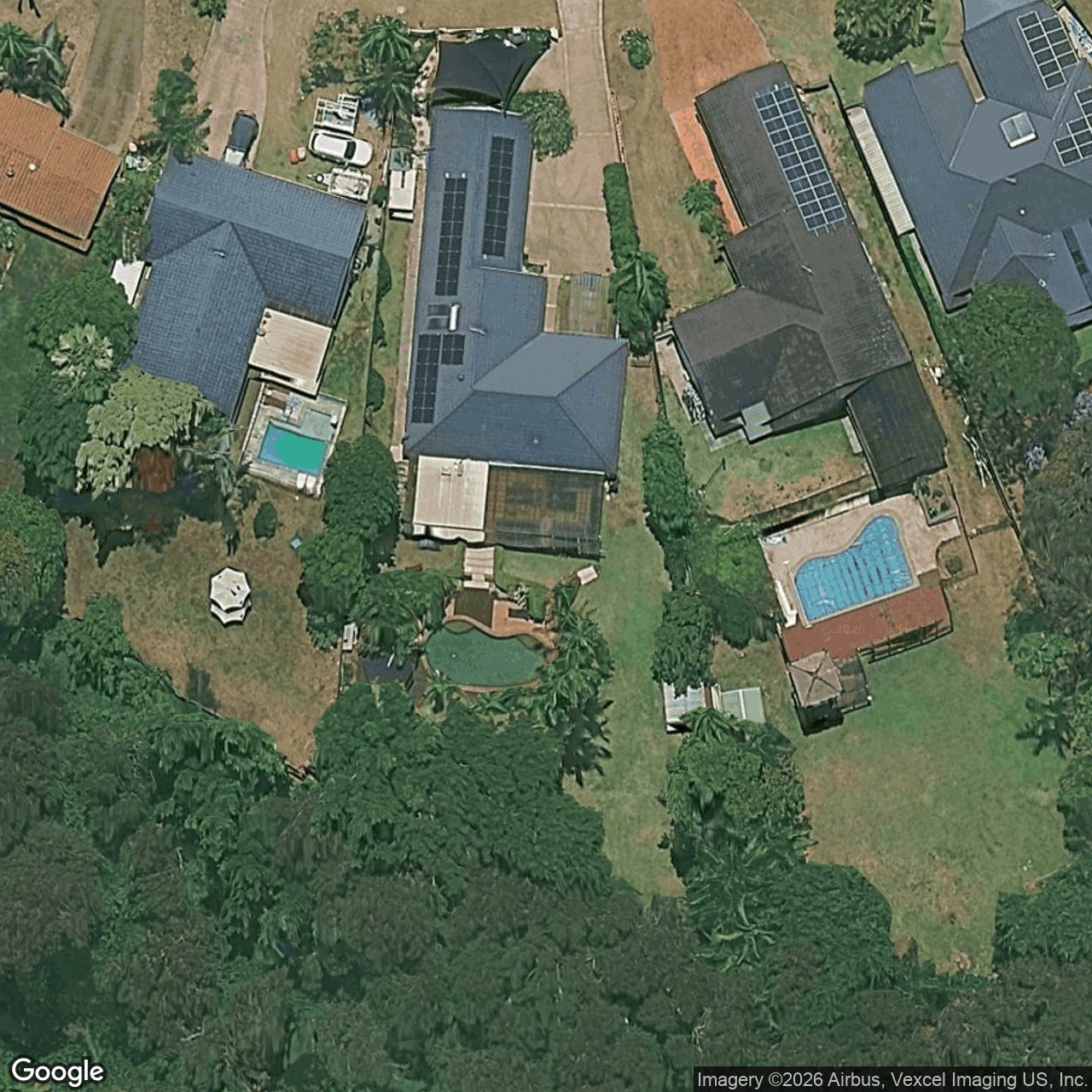Aerial view of 11 Haddon Court, Carrara QLD 4211