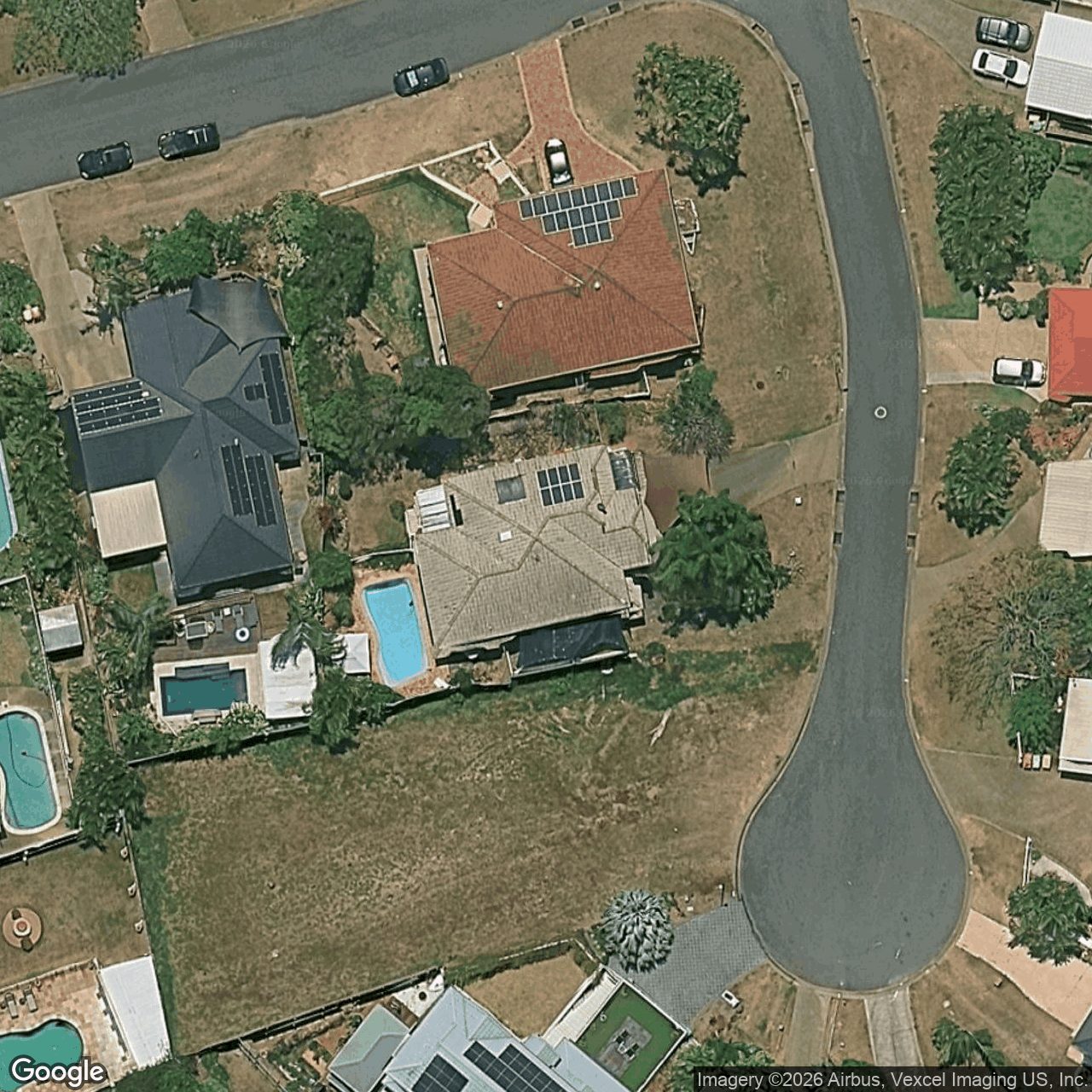 Aerial view of 3 Bretton Court, Carrara QLD 4211