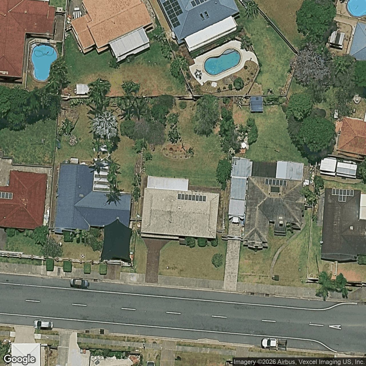 Aerial view of 50 Michelmore Road, Carrara QLD 4211