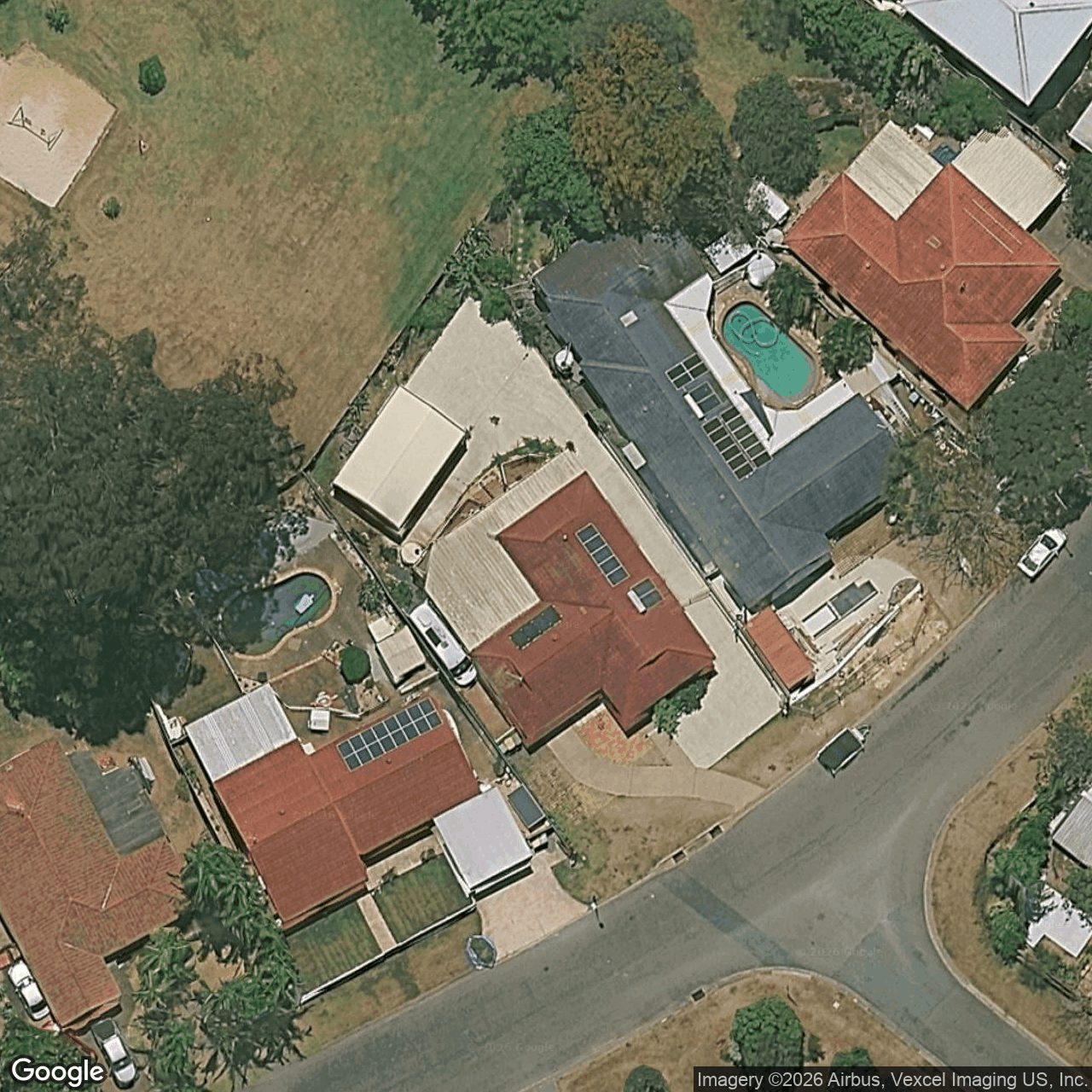 Aerial view of 41 Dunsby Drive, Carrara QLD 4211