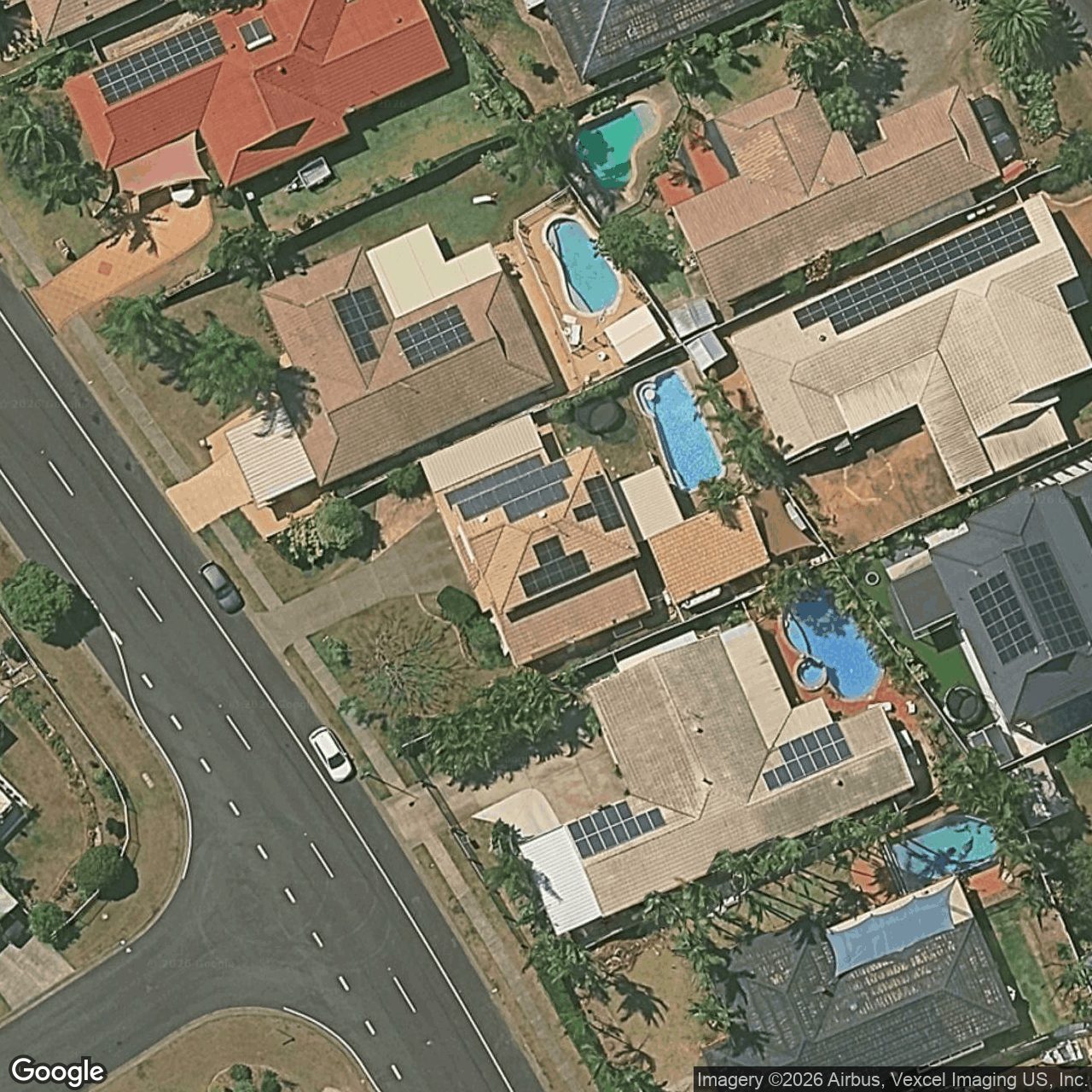 Aerial view of 70 Hickey Way, Carrara QLD 4211