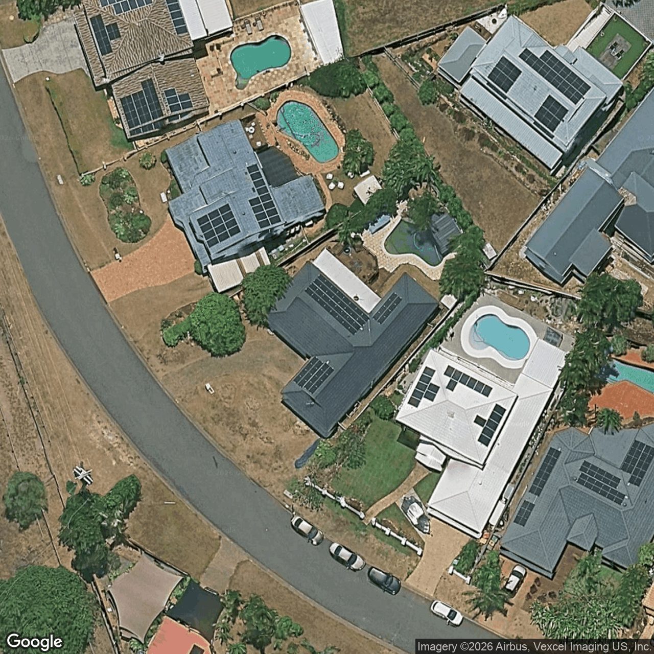 Aerial view of 30 Woolmere Street, Carrara QLD 4211