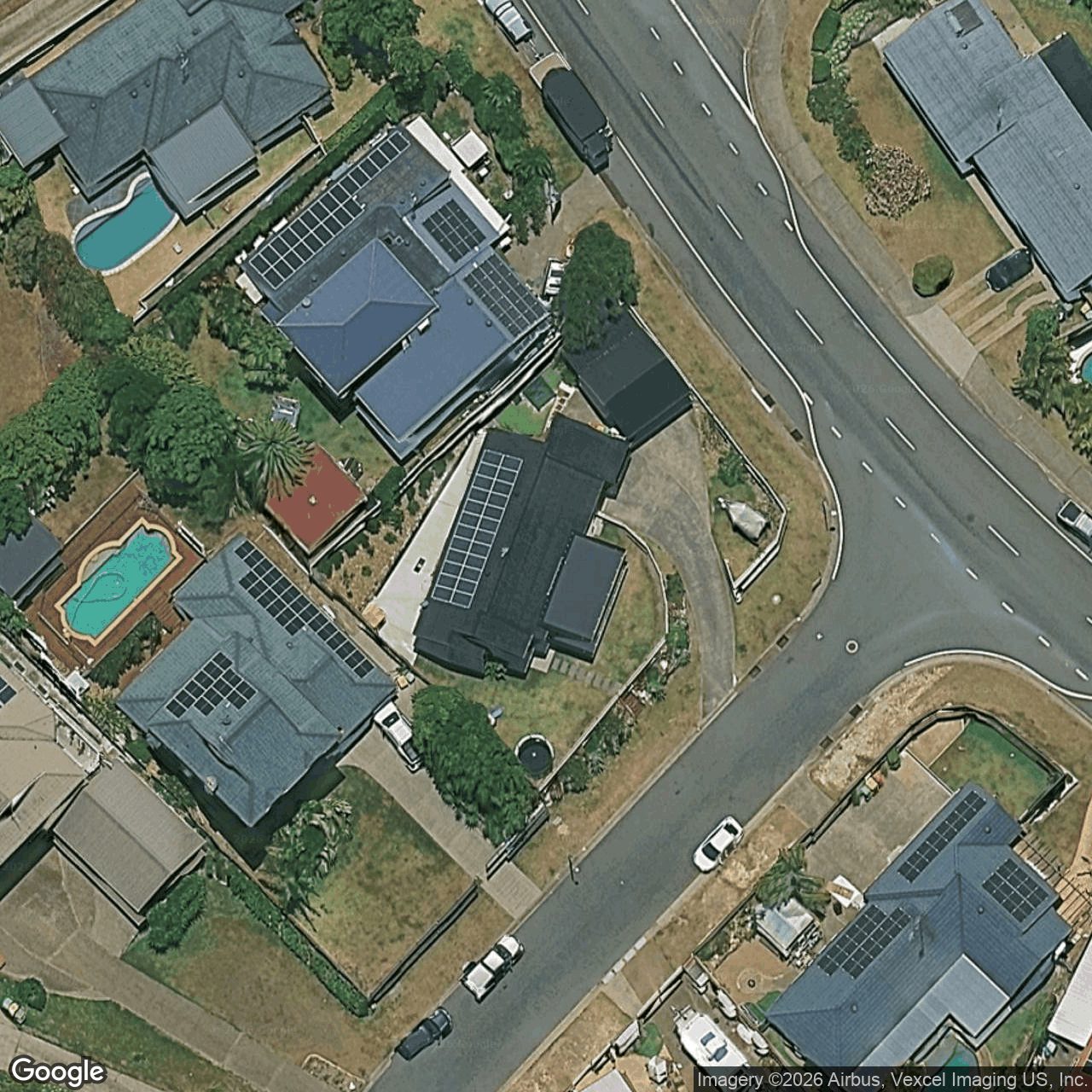 Aerial view of 1 Foxhill Court, Carrara QLD 4211