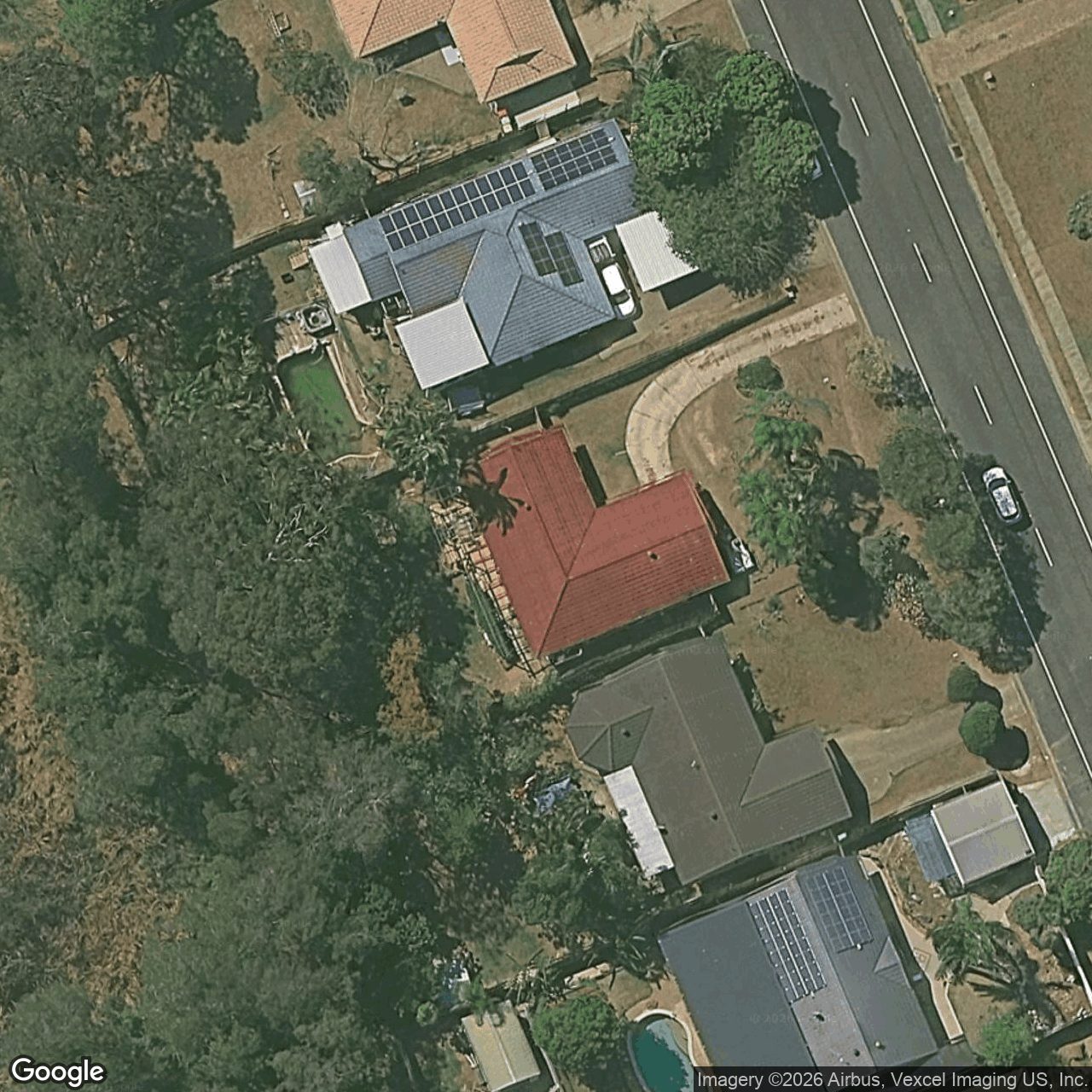 Aerial view of 93 Hickey Way, Carrara QLD 4211