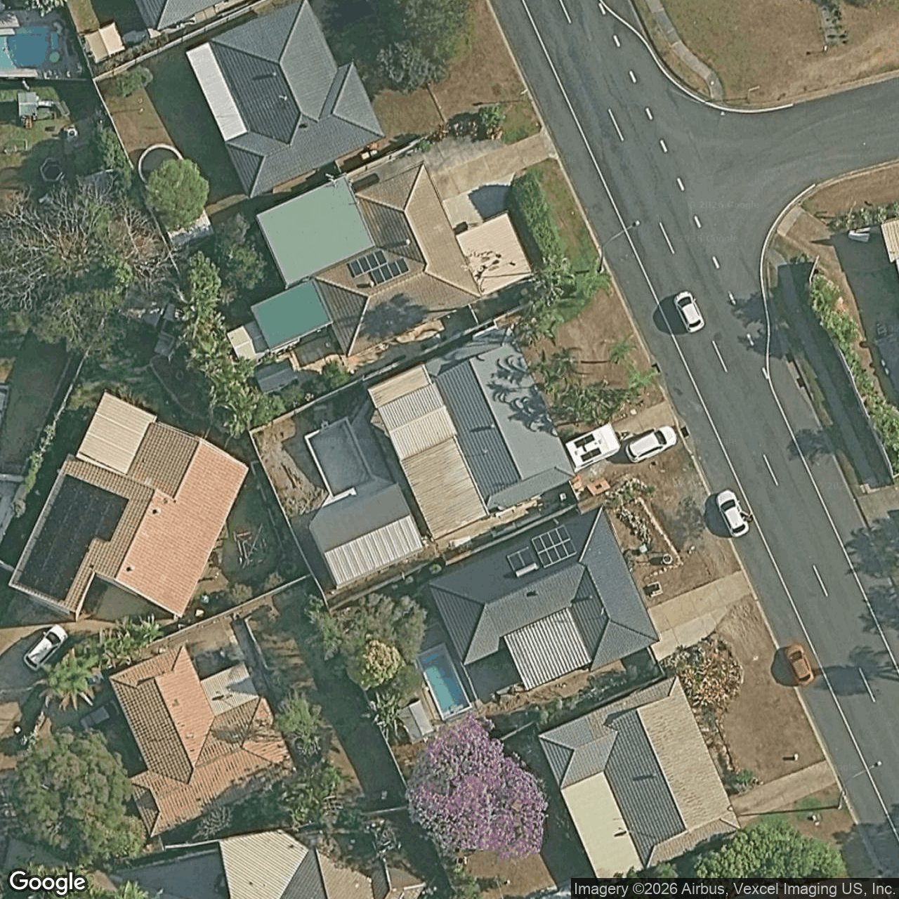 Aerial view of 104 Pappas Way, Carrara QLD 4211