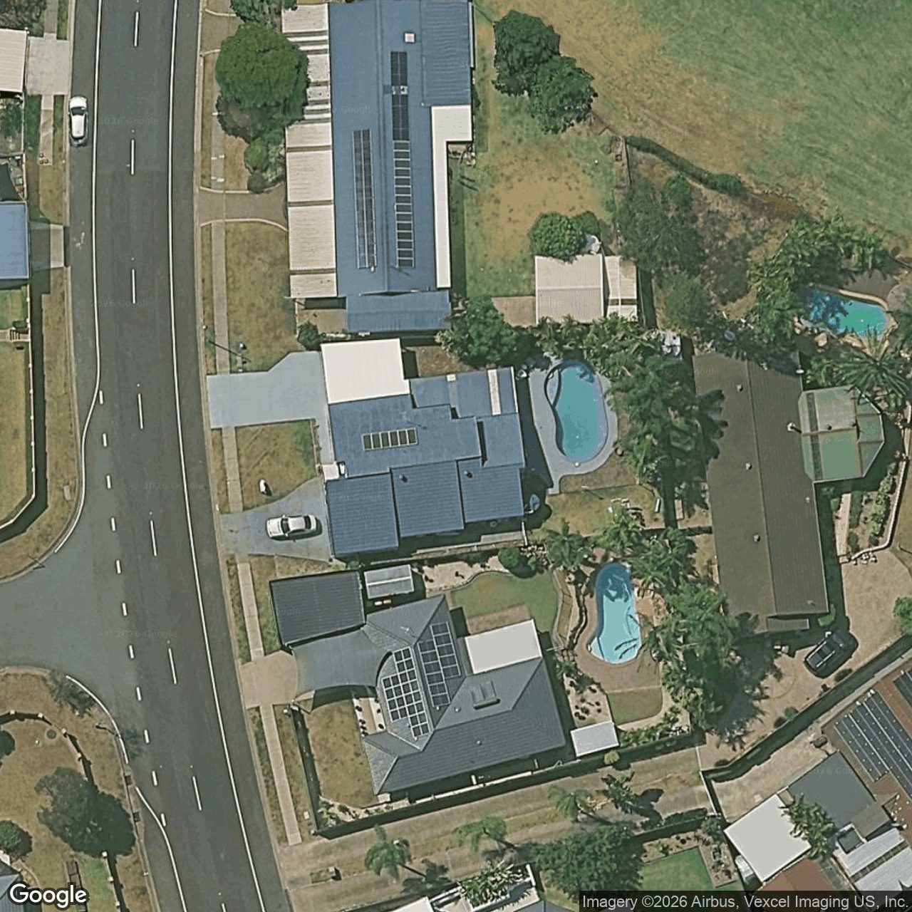 Aerial view of 46 Hickey Way, Carrara QLD 4211