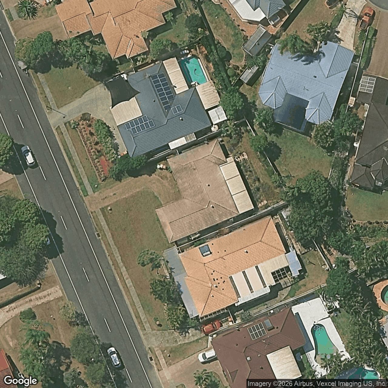 Aerial view of 84 Hickey Way, Carrara QLD 4211