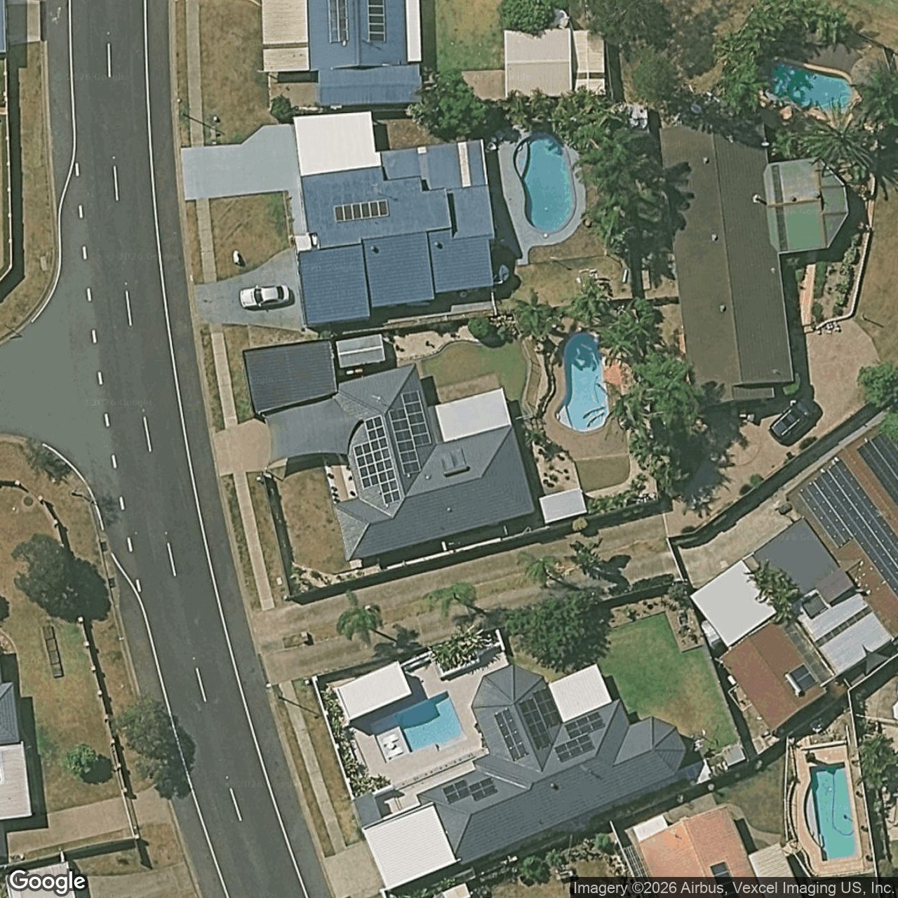Aerial view of 48 Hickey Way, Carrara QLD 4211