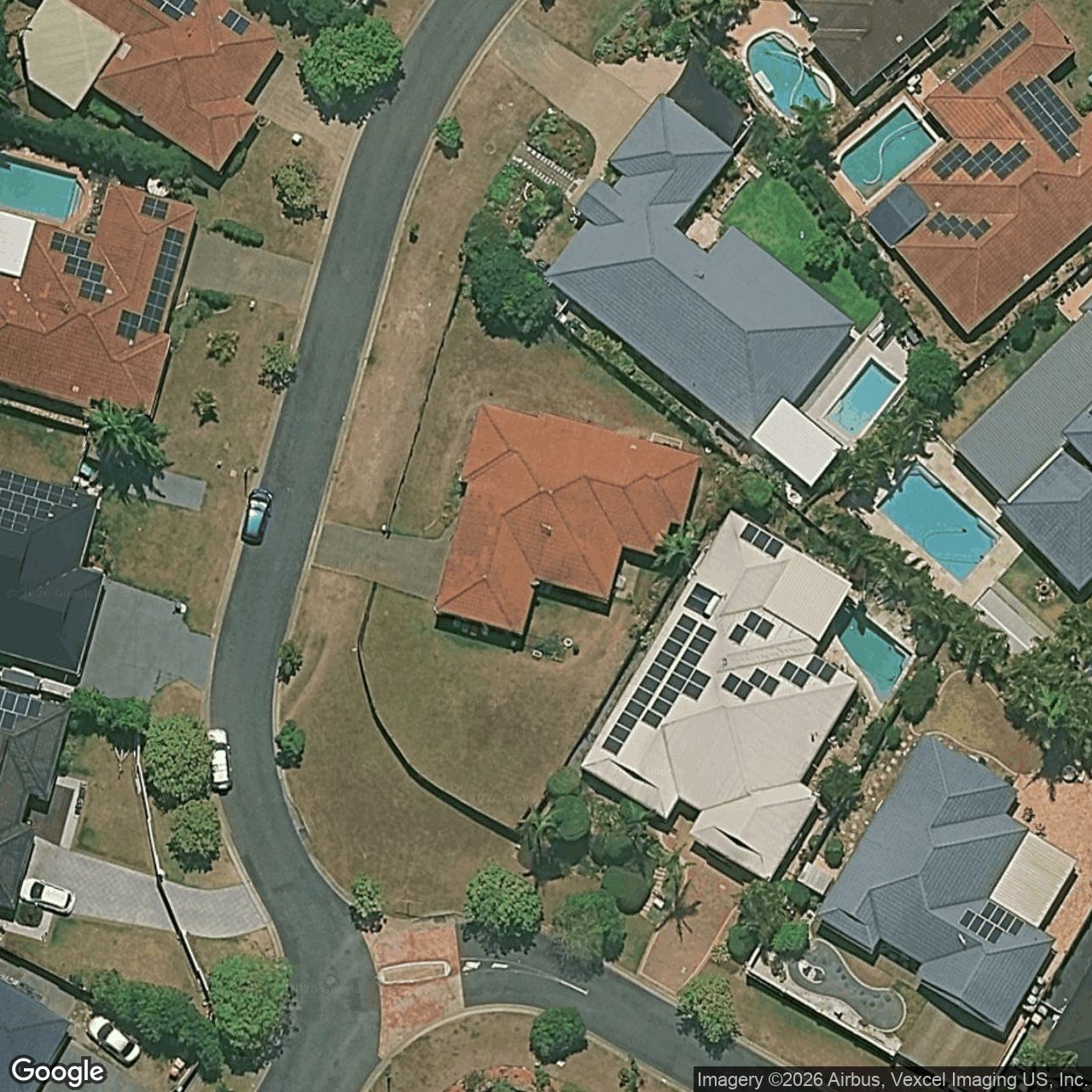Aerial view of 3 Greenbank Circuit, Carrara QLD 4211