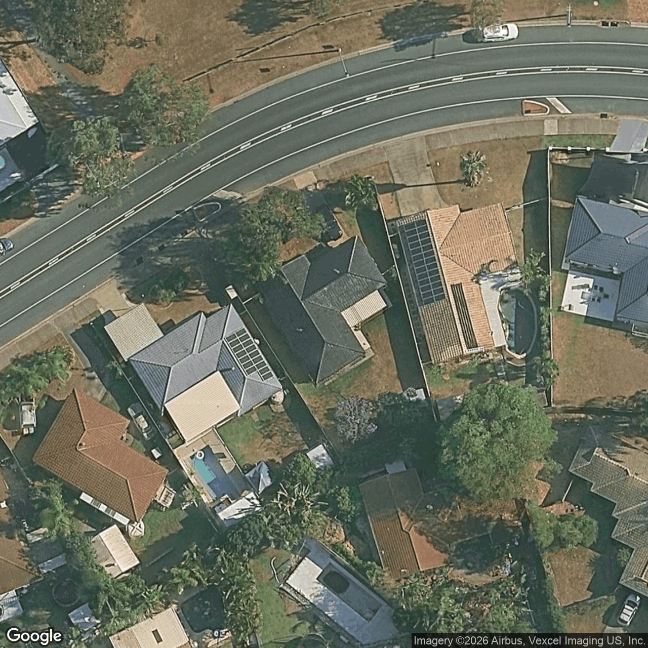 Aerial view of 80 Chisholm Road, Carrara QLD 4211
