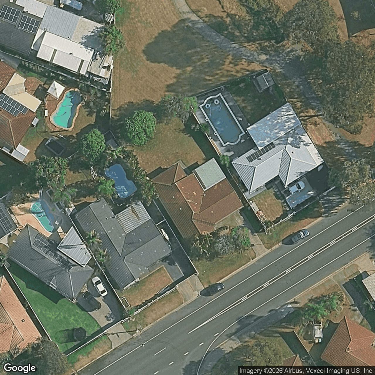 Aerial view of 89 Chisholm Road, Carrara QLD 4211