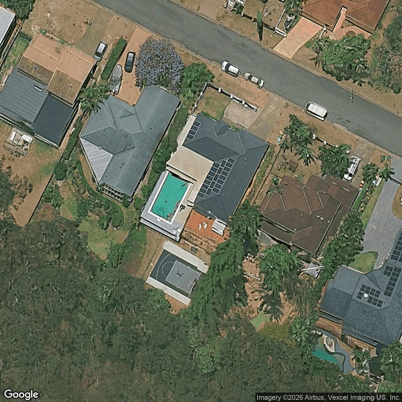 Aerial view of 45 Woolmere Street, Carrara QLD 4211