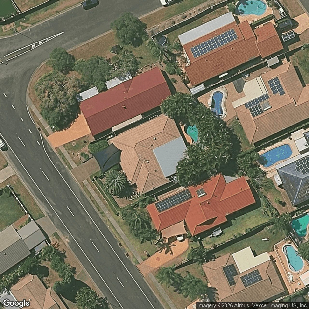 Aerial view of 64 Hickey Way, Carrara QLD 4211