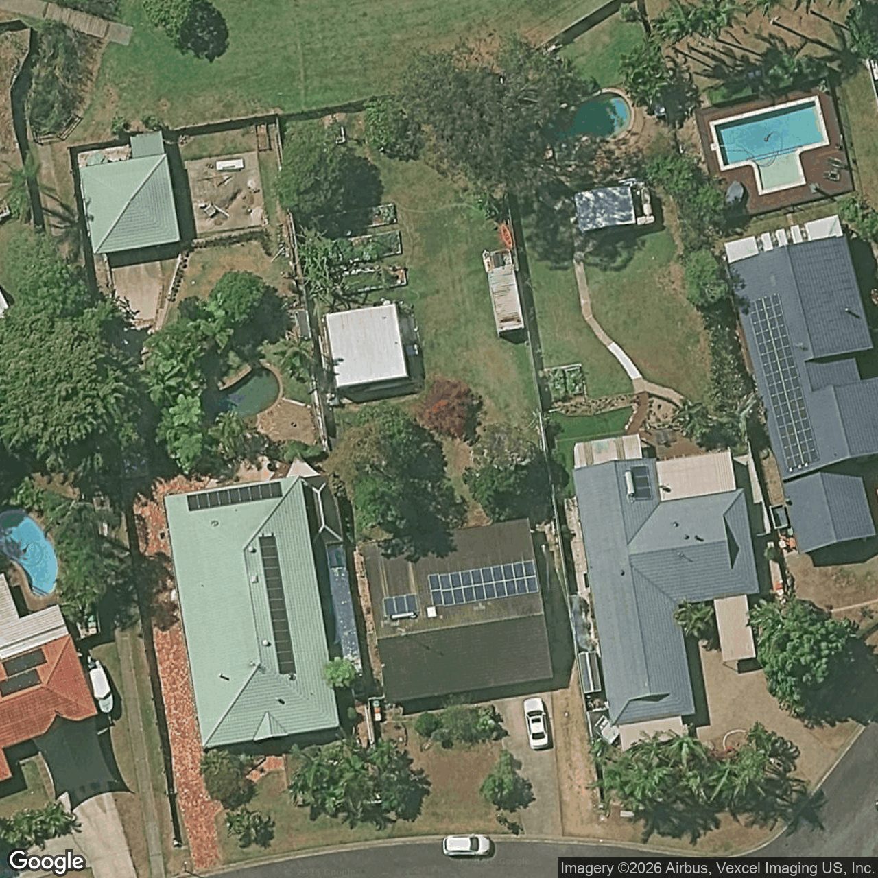 Aerial view of 14 Hastings Crescent, Carrara QLD 4211