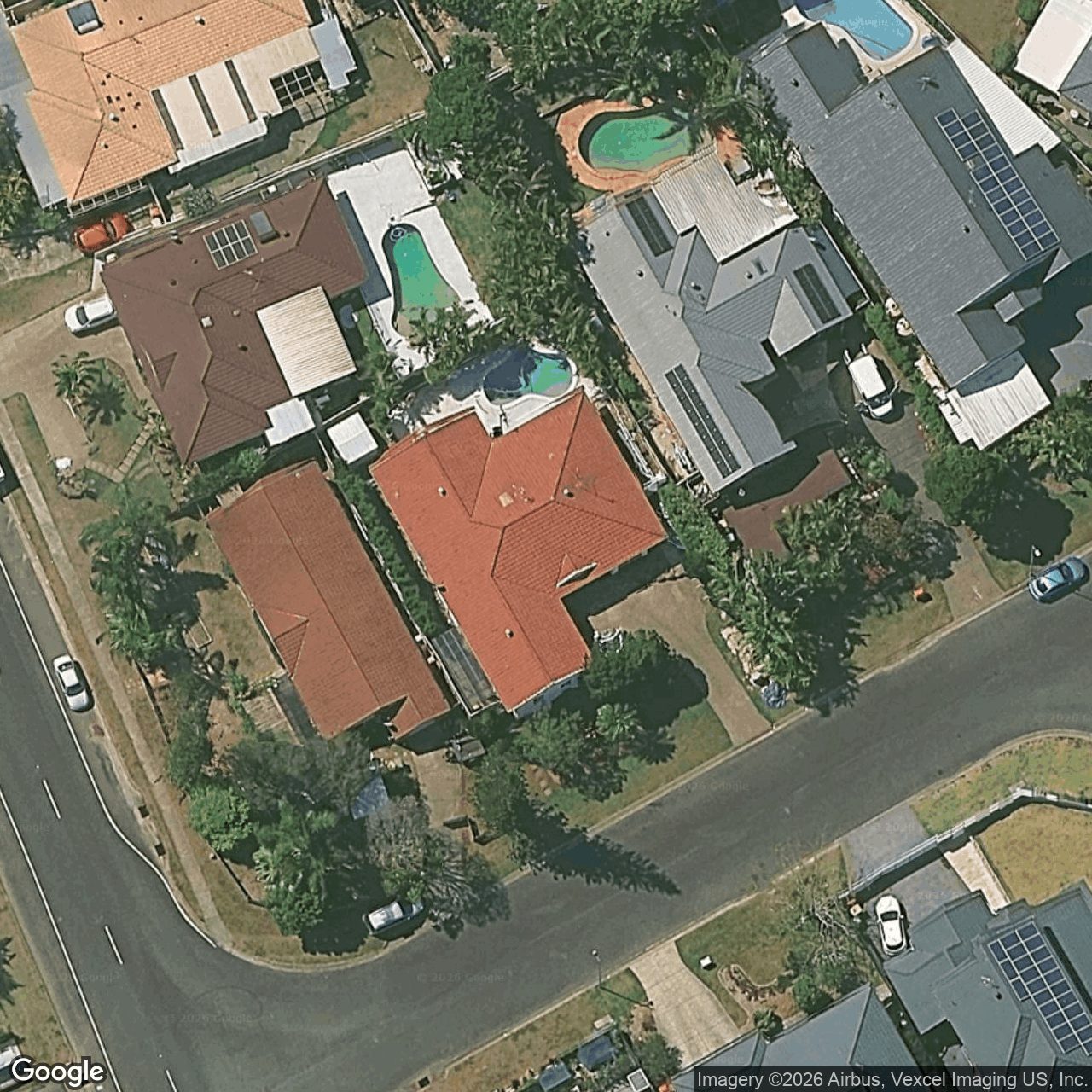 Aerial view of 41 Hastings Crescent, Carrara QLD 4211