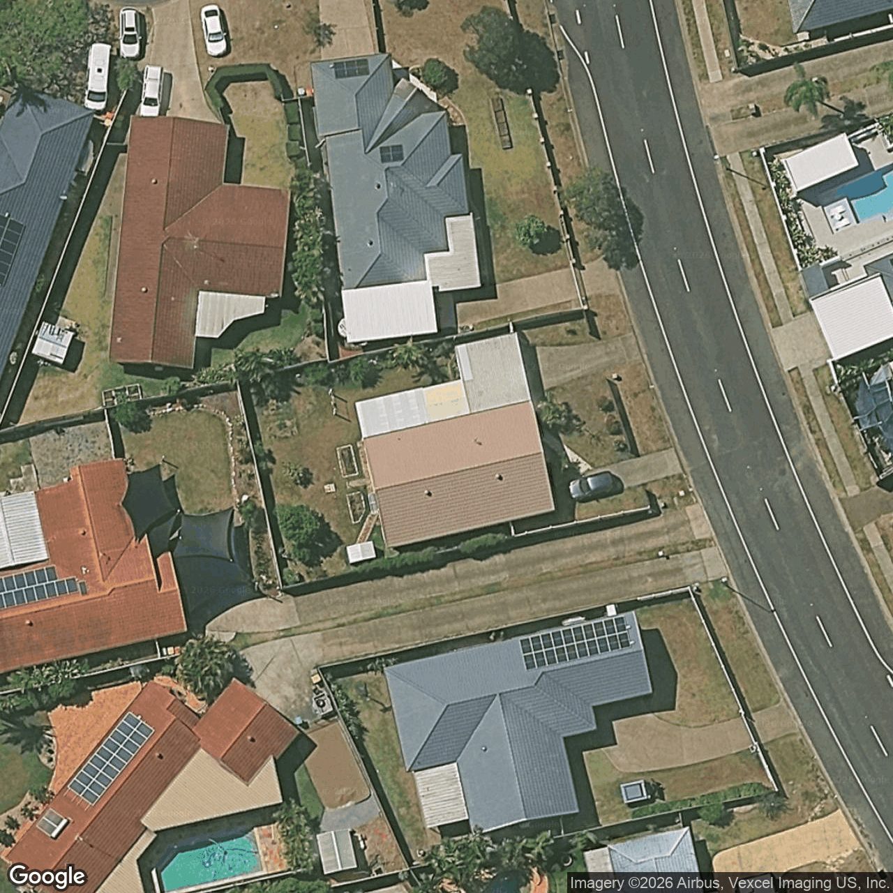 Aerial view of 53 Hickey Way, Carrara QLD 4211