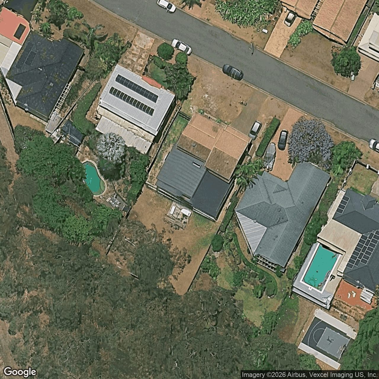 Aerial view of 41 Woolmere Street, Carrara QLD 4211