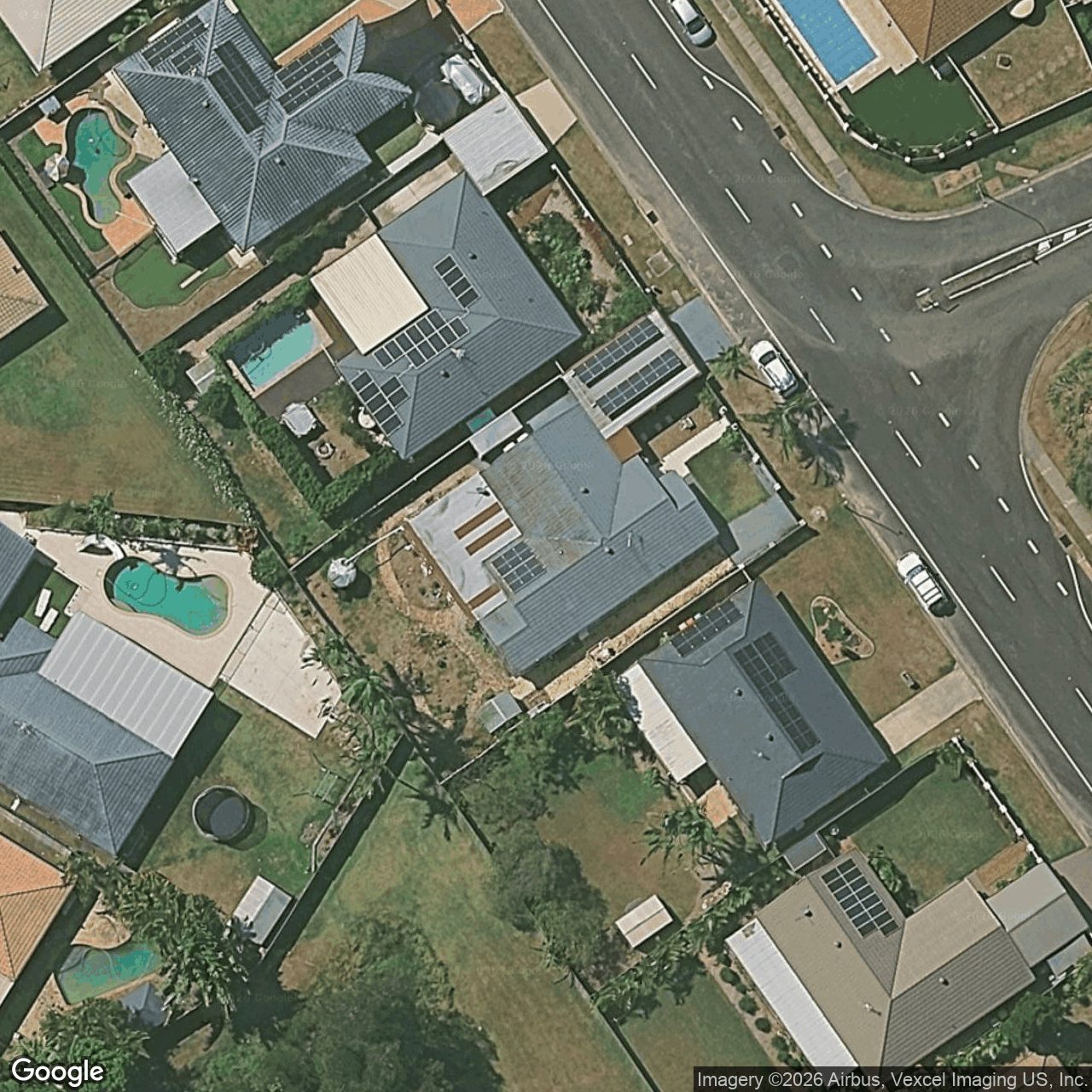 Aerial view of 73 Hickey Way, Carrara QLD 4211
