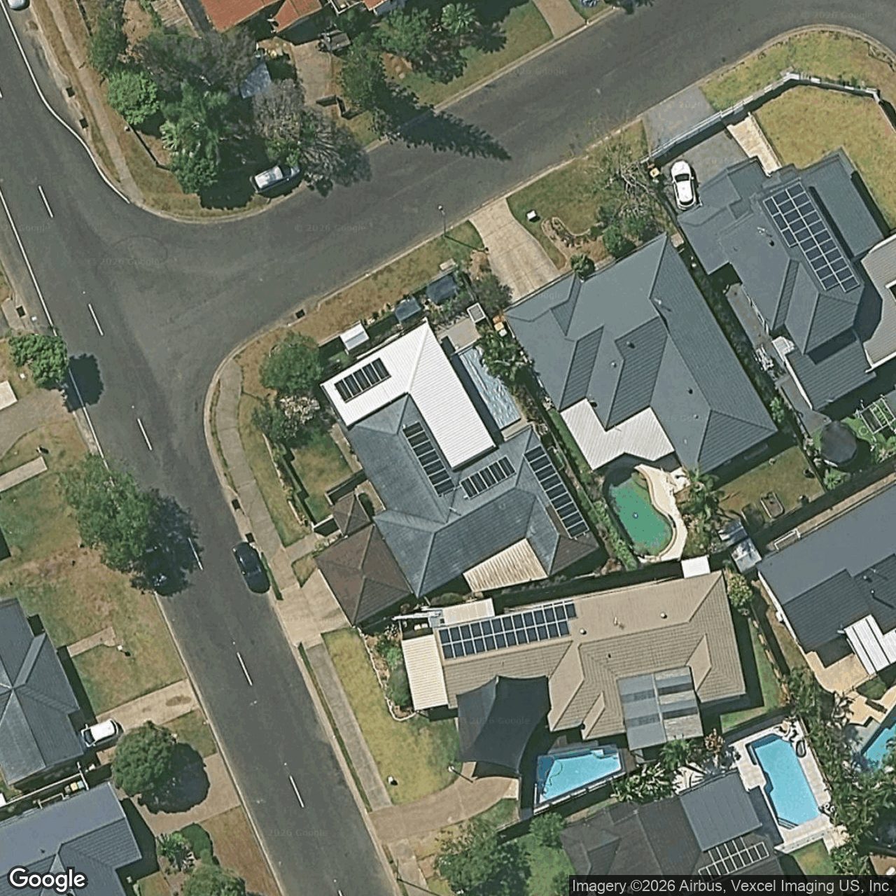 Aerial view of 92 Hickey Way, Carrara QLD 4211