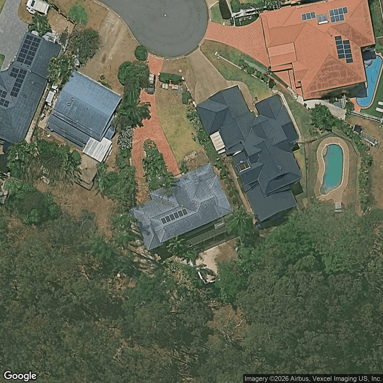 Aerial view of 53 Woolmere Street, Carrara QLD 4211