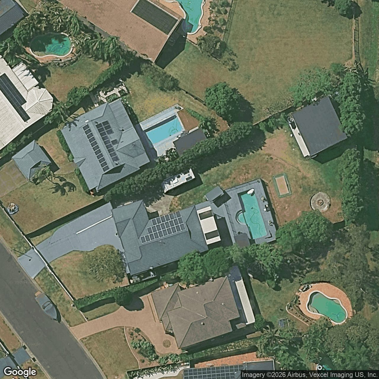 Aerial view of 30 Hastings Crescent, Carrara QLD 4211