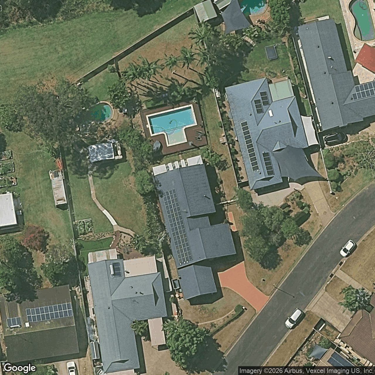 Aerial view of 4 Elsemore Court, Carrara QLD 4211