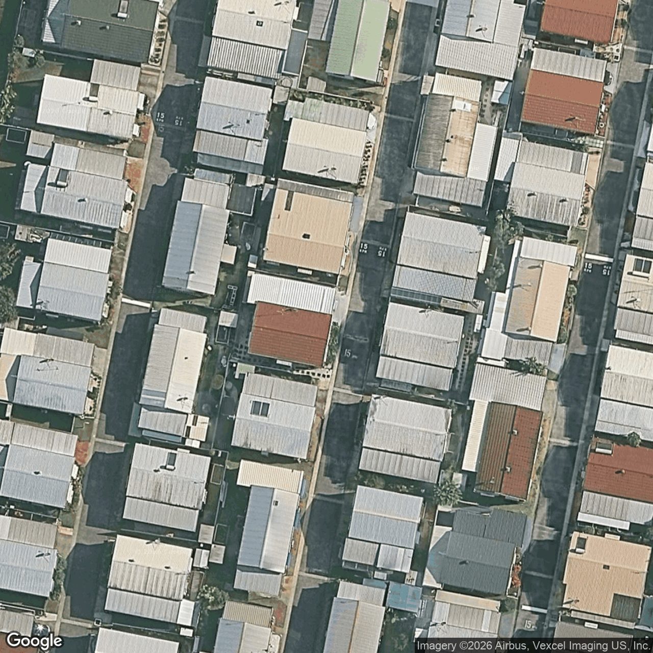 Aerial view of 70 Second Avenue, Carrara QLD 4211