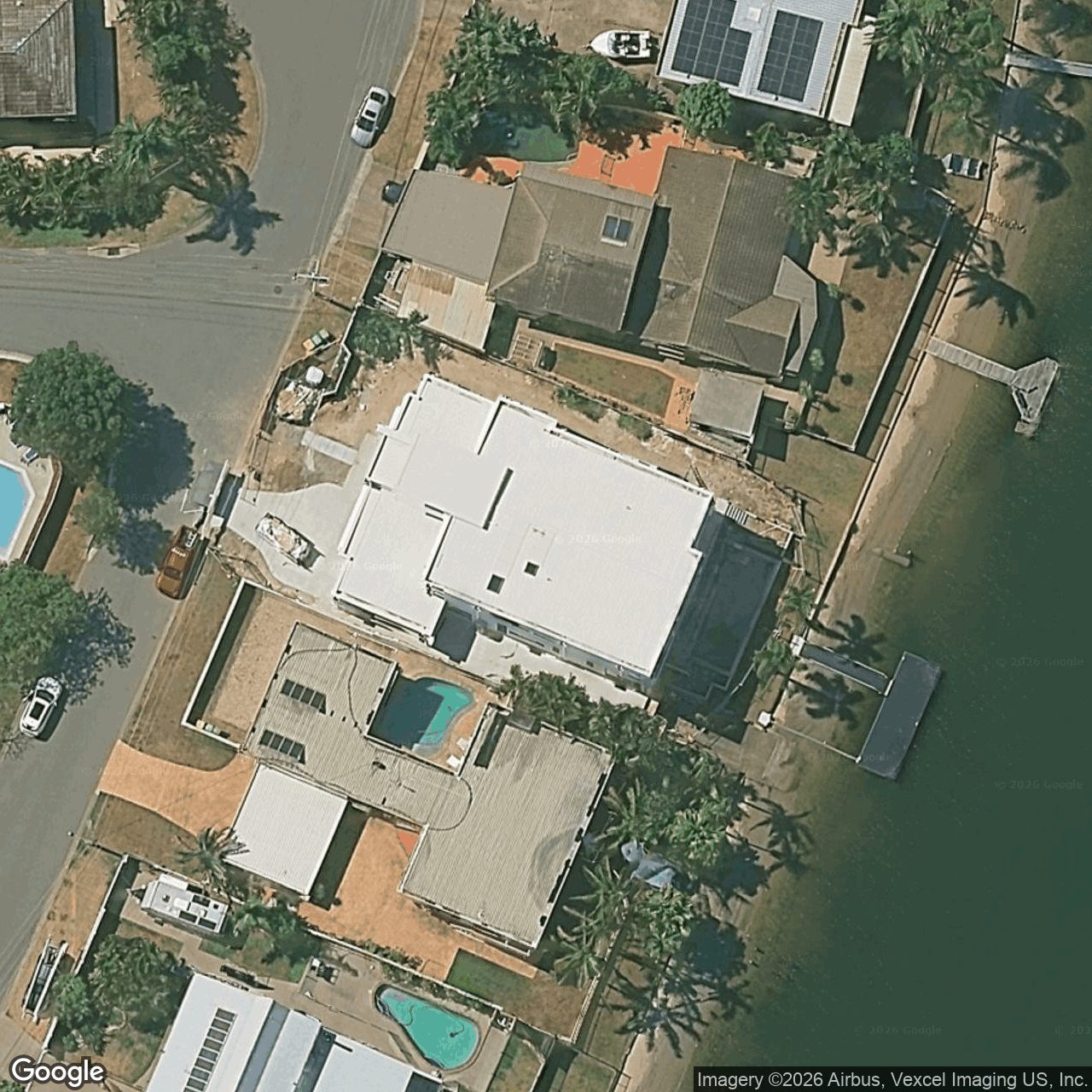 Aerial view of 21 Sacha Place, Carrara QLD 4211