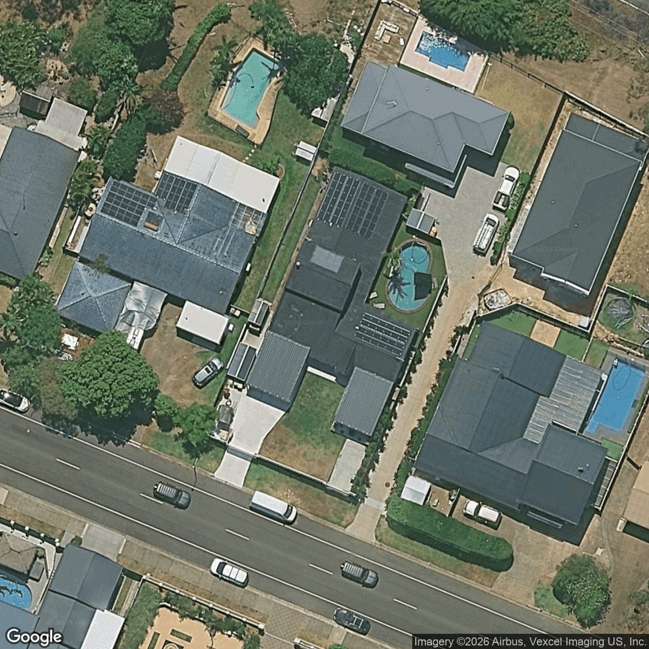 Aerial view of 98 Alison Road, Carrara QLD 4211