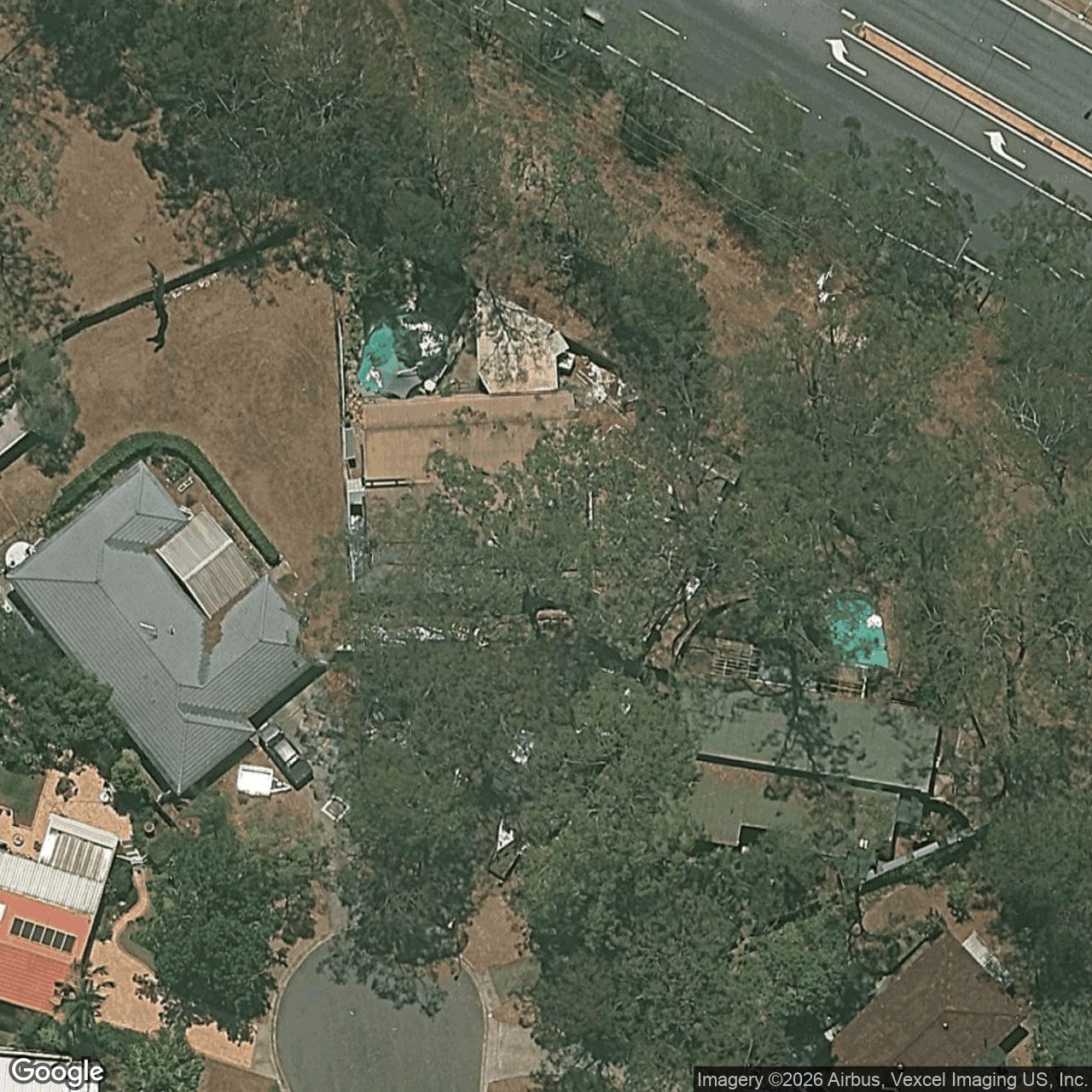 Aerial view of 17 Marrantin Court, Carrara QLD 4211