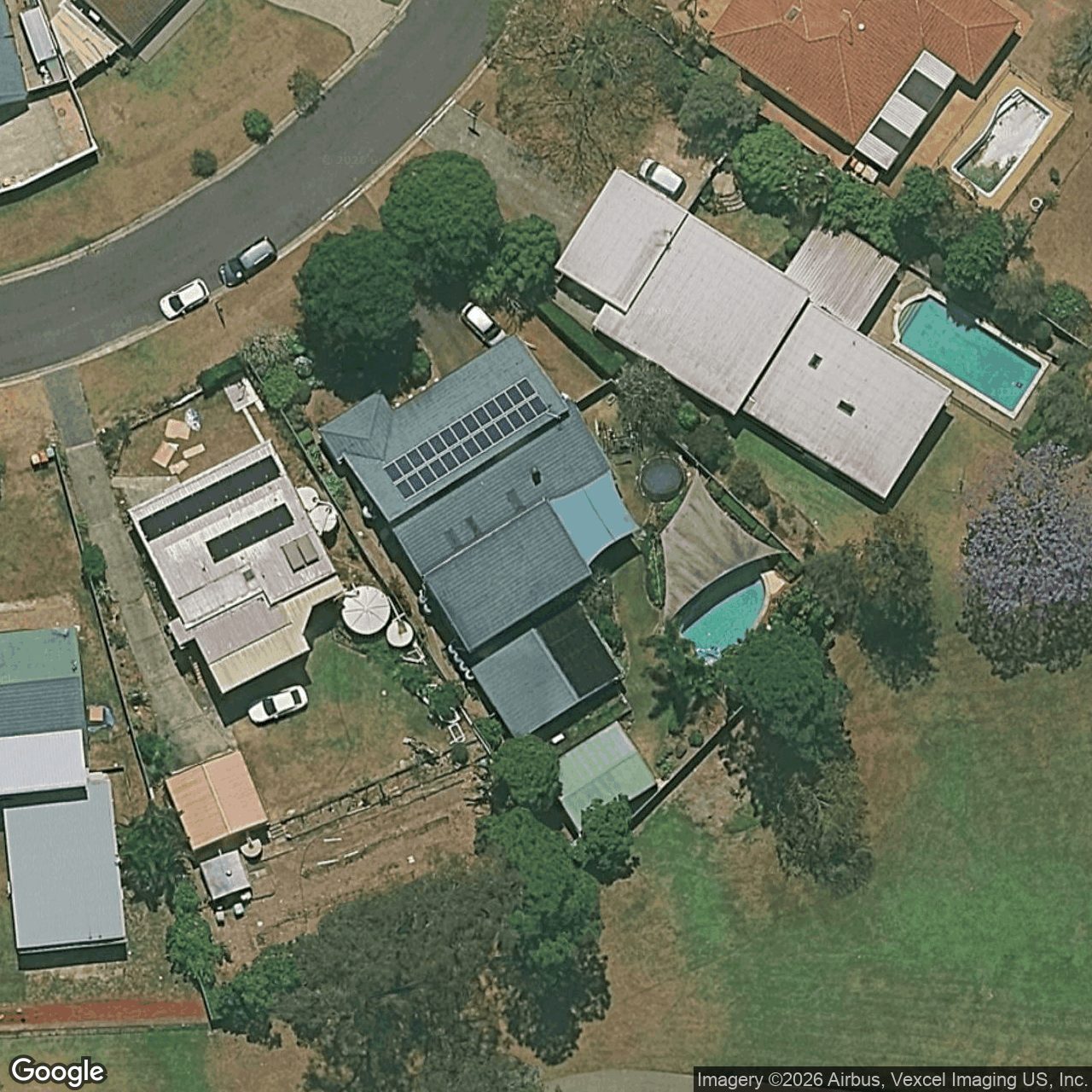 Aerial view of 8 John Munro Court, Carrara QLD 4211