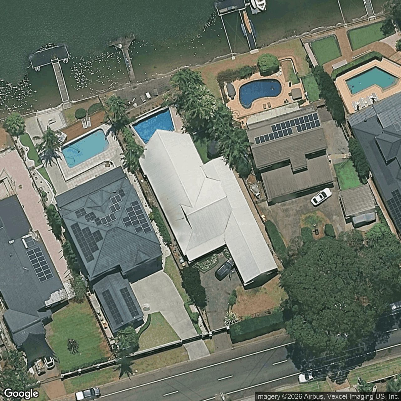 Aerial view of 10 Carrara Road, Carrara QLD 4211