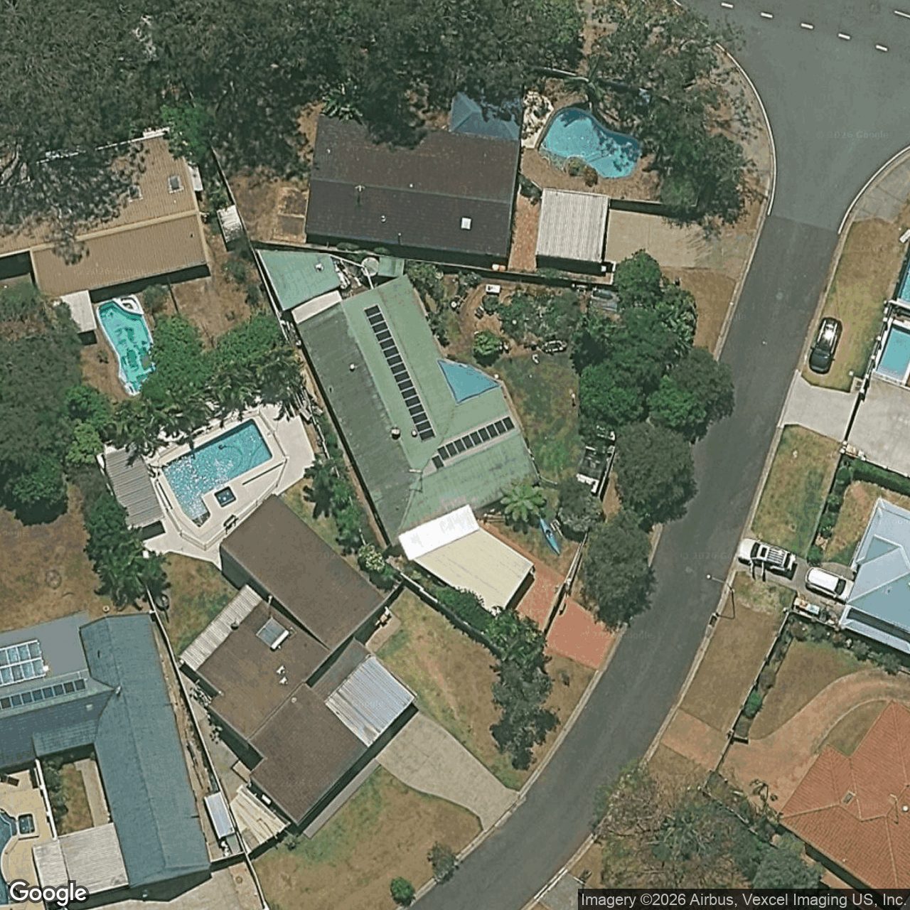Aerial view of 3 John Munro Court, Carrara QLD 4211