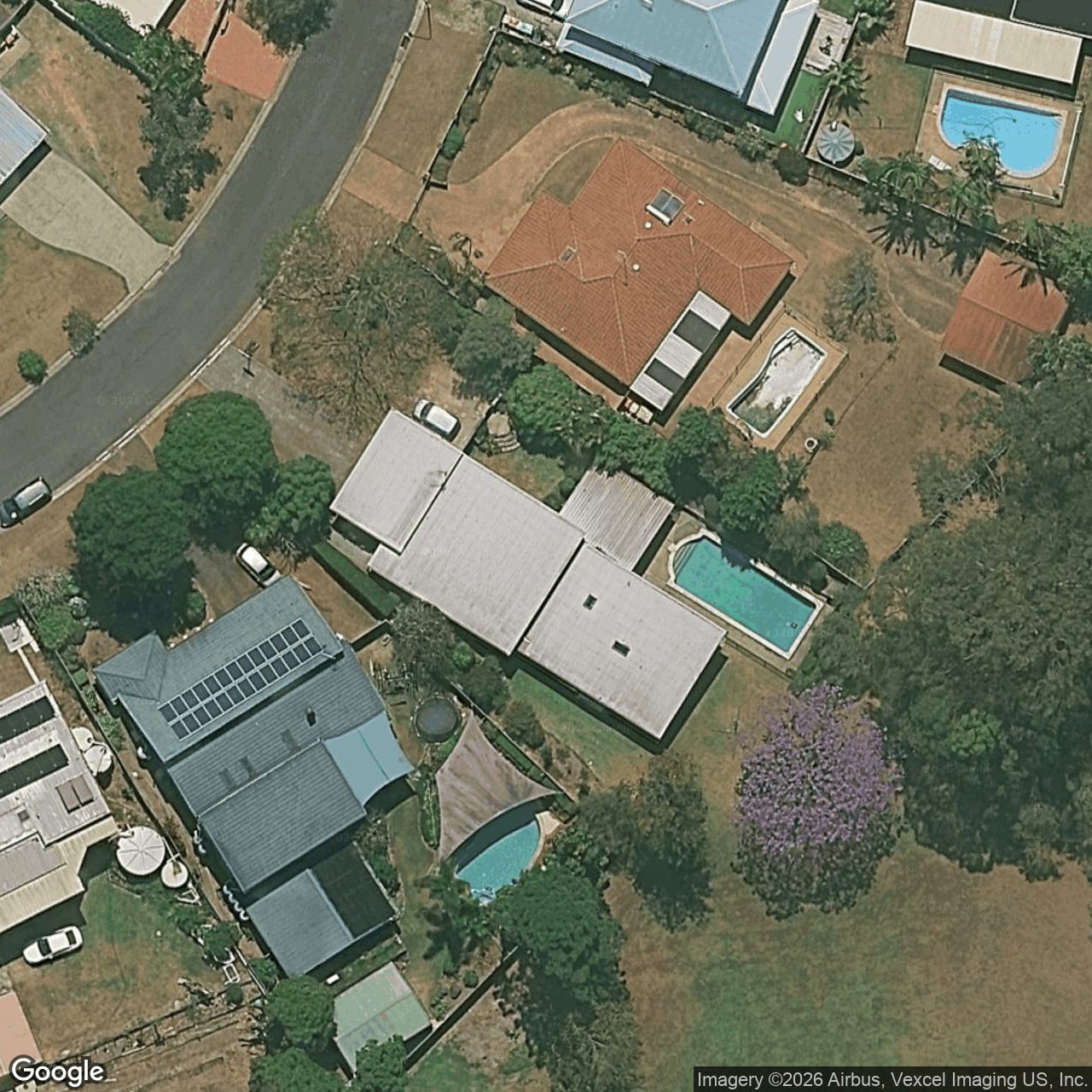 Aerial view of 6 John Munro Court, Carrara QLD 4211