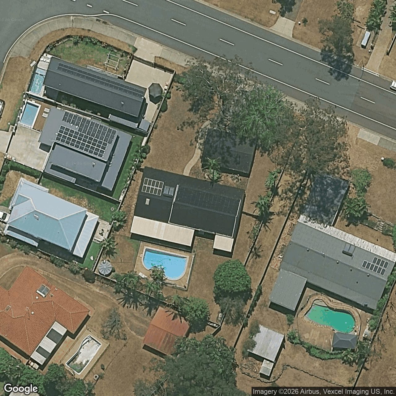 Aerial view of 81 Alison Road, Carrara QLD 4211