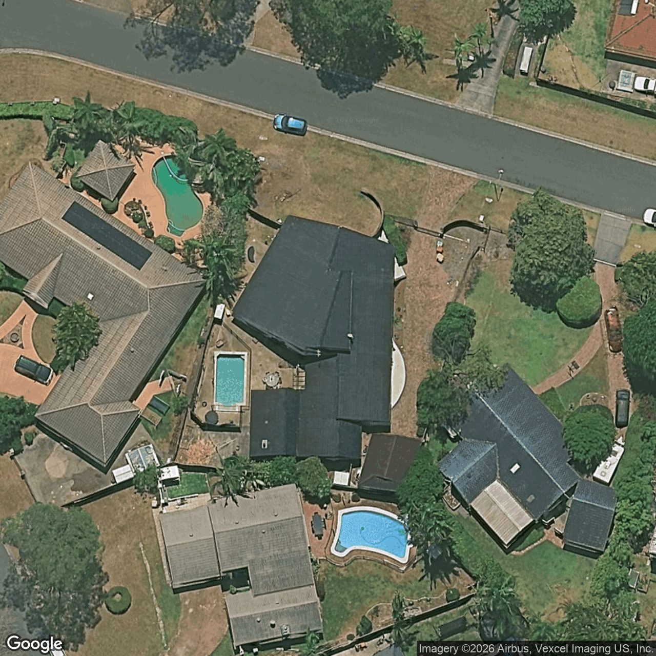 Aerial view of 111 Alison Road, Carrara QLD 4211