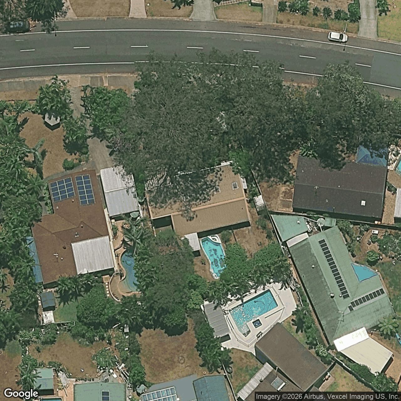 Aerial view of 75 Alison Road, Carrara QLD 4211