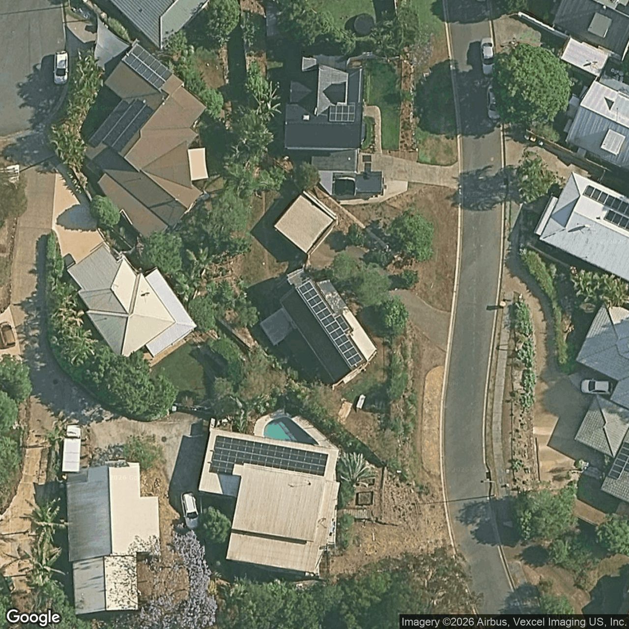 Aerial view of 34 Paddington Drive, Carrara QLD 4211