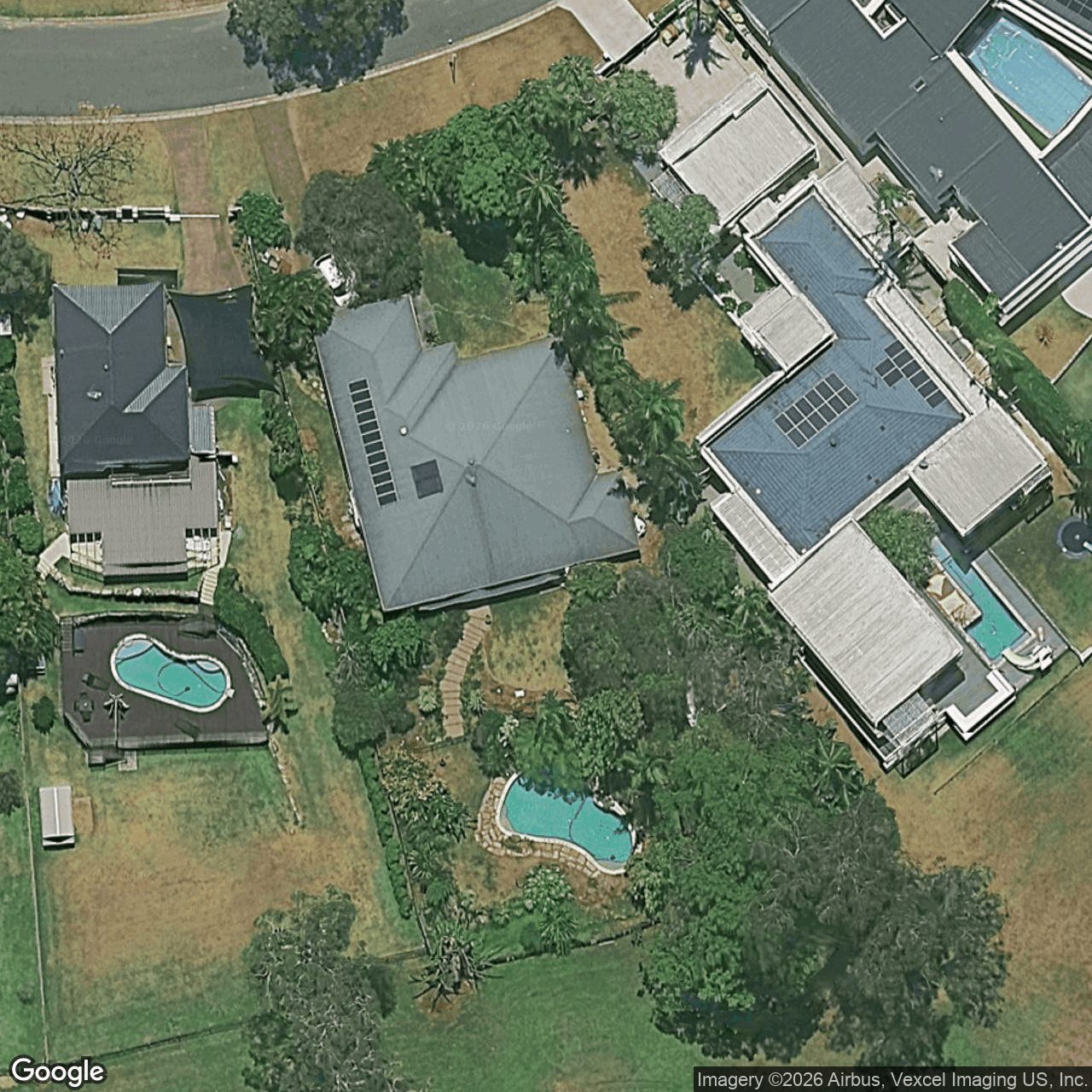 Aerial view of 156 Alison Road, Carrara QLD 4211