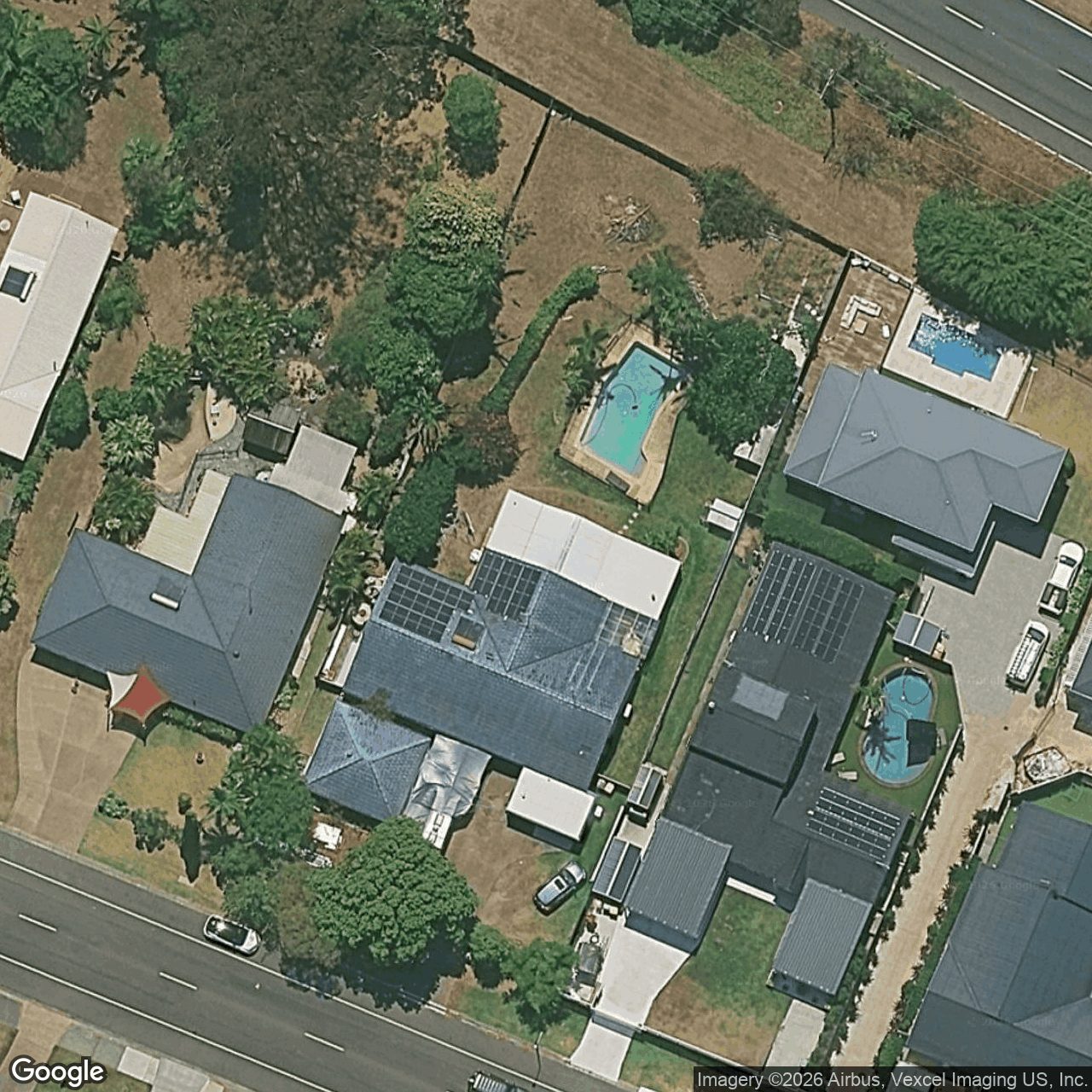 Aerial view of 96 Alison Road, Carrara QLD 4211