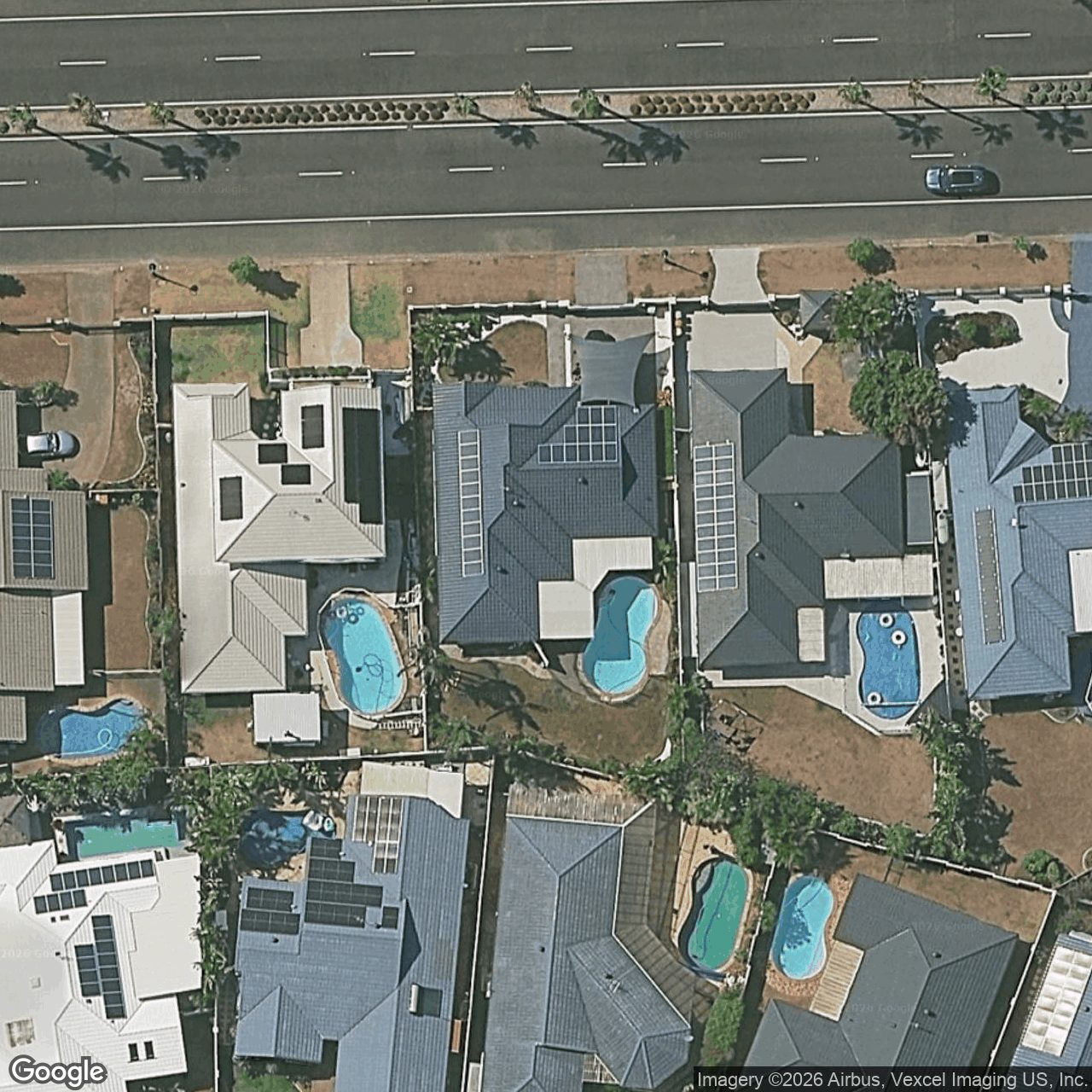 Aerial view of 28 Santa Cruz Boulevard, Clear Island Waters QLD 4226